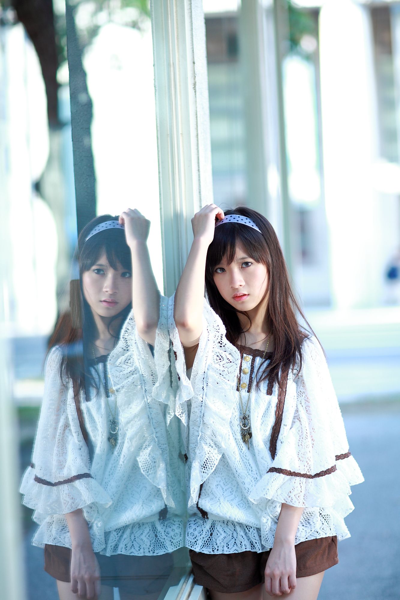 台湾美少女小敬/虞成敬《4套小清新外拍图片》写真合集-图34