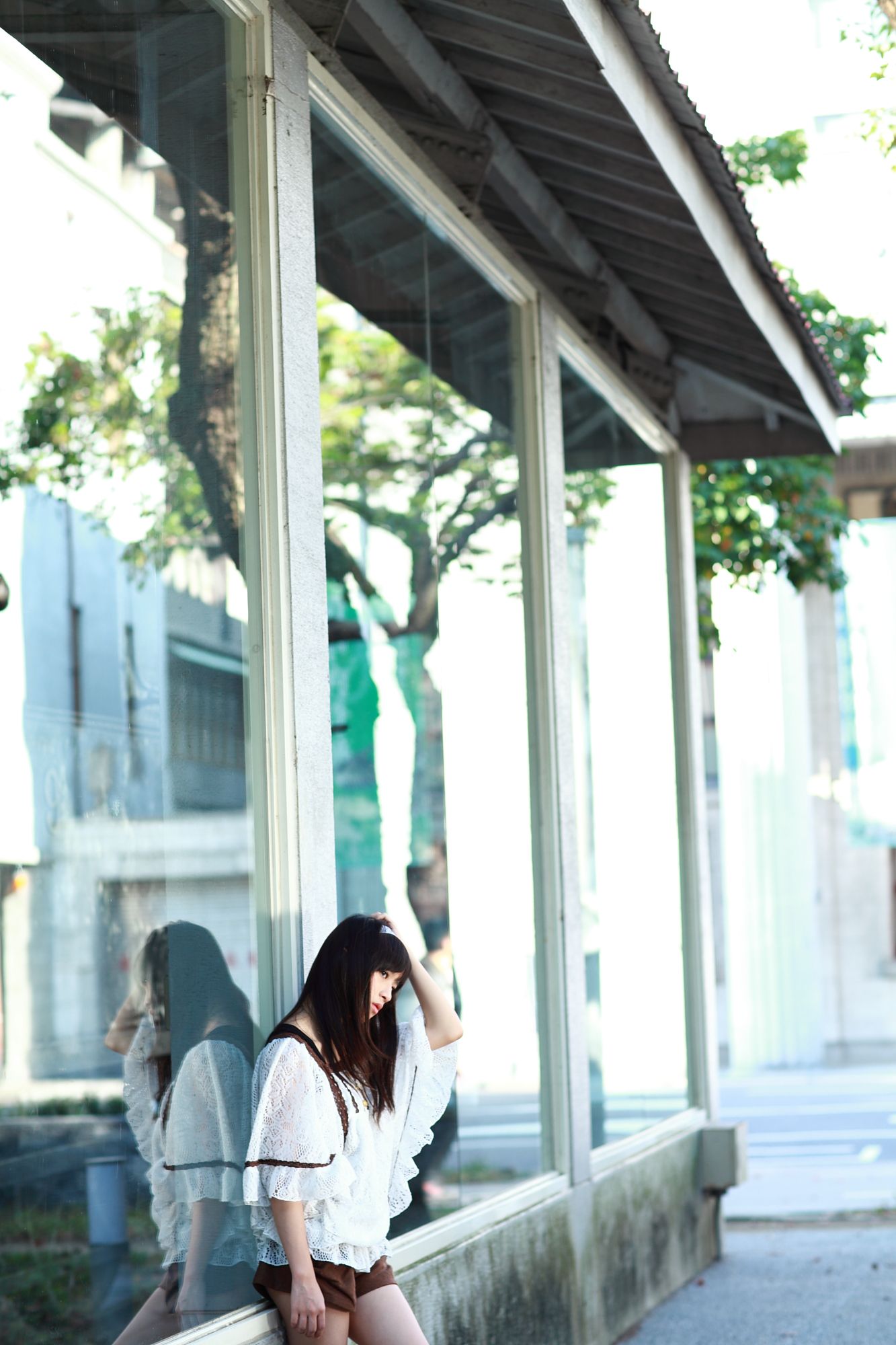 台湾美少女小敬/虞成敬《4套小清新外拍图片》写真合集-图36