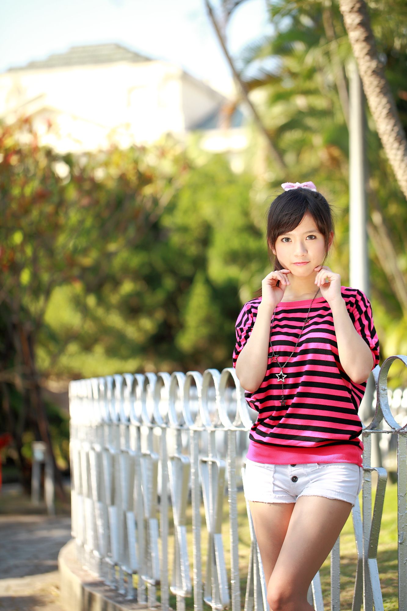 台湾美少女小敬/虞成敬《4套小清新外拍图片》写真合集-图46