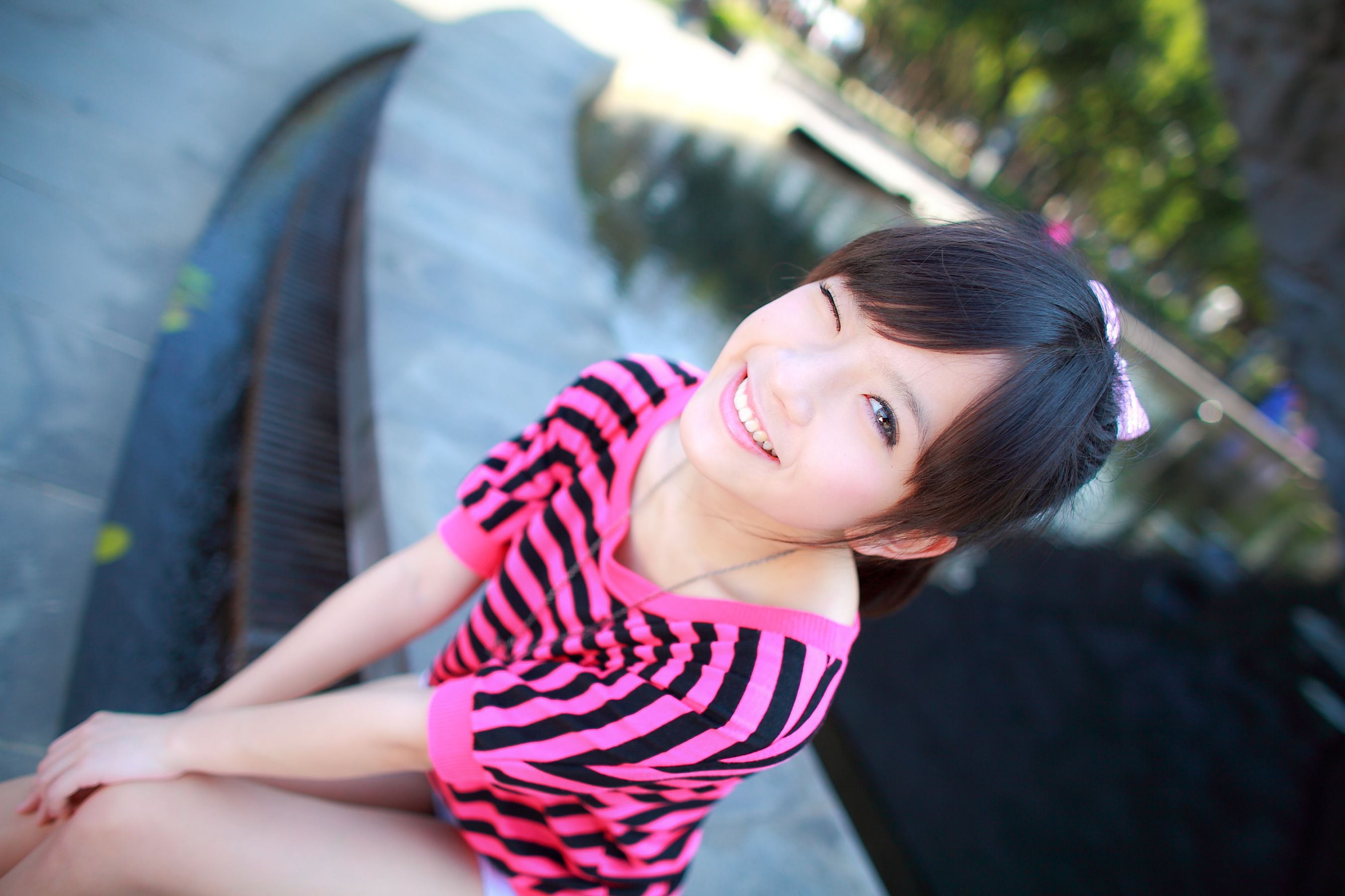 台湾美少女小敬/虞成敬《4套小清新外拍图片》写真合集-图48