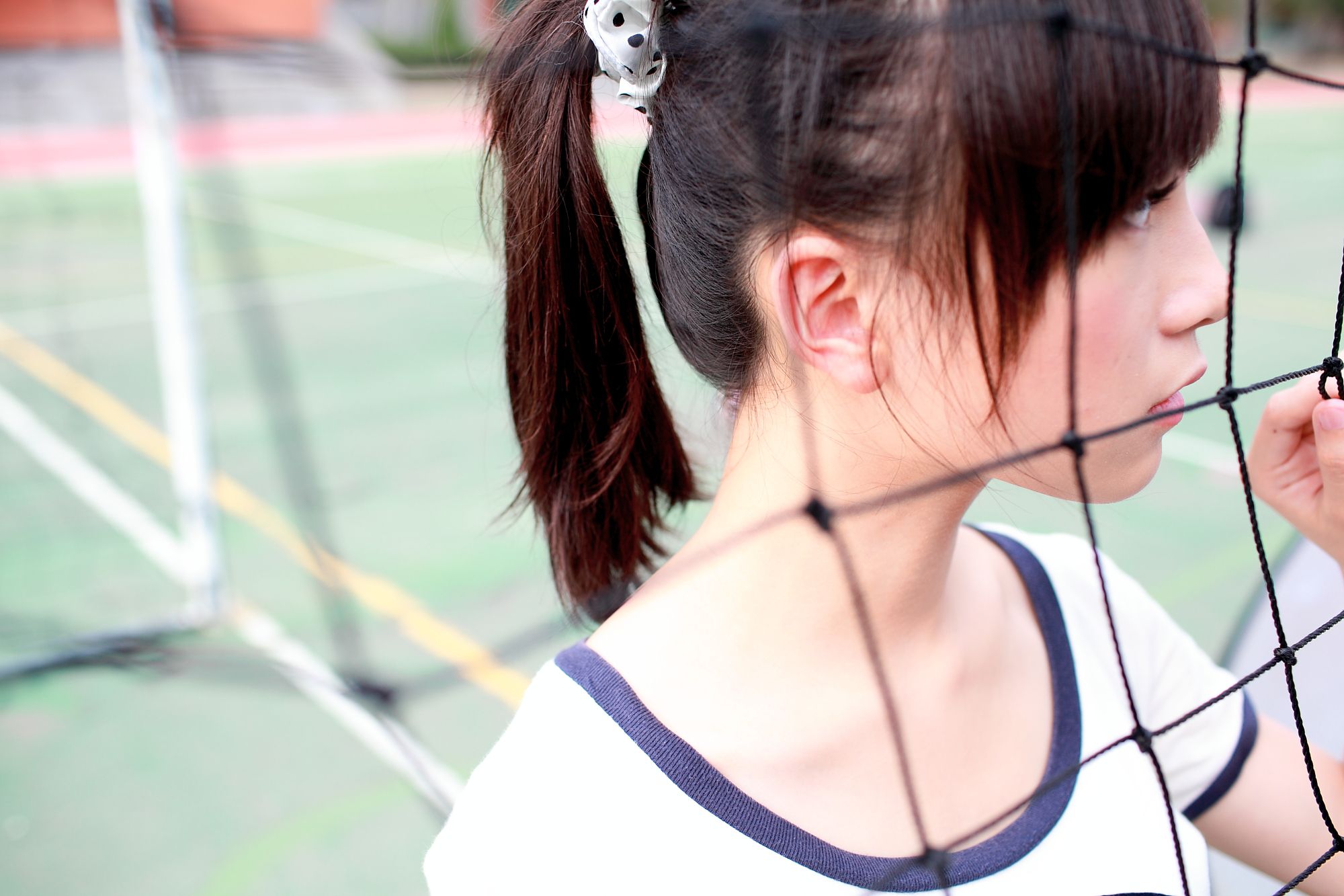 台湾美少女小敬/虞成敬《4套小清新外拍图片》写真合集-图5