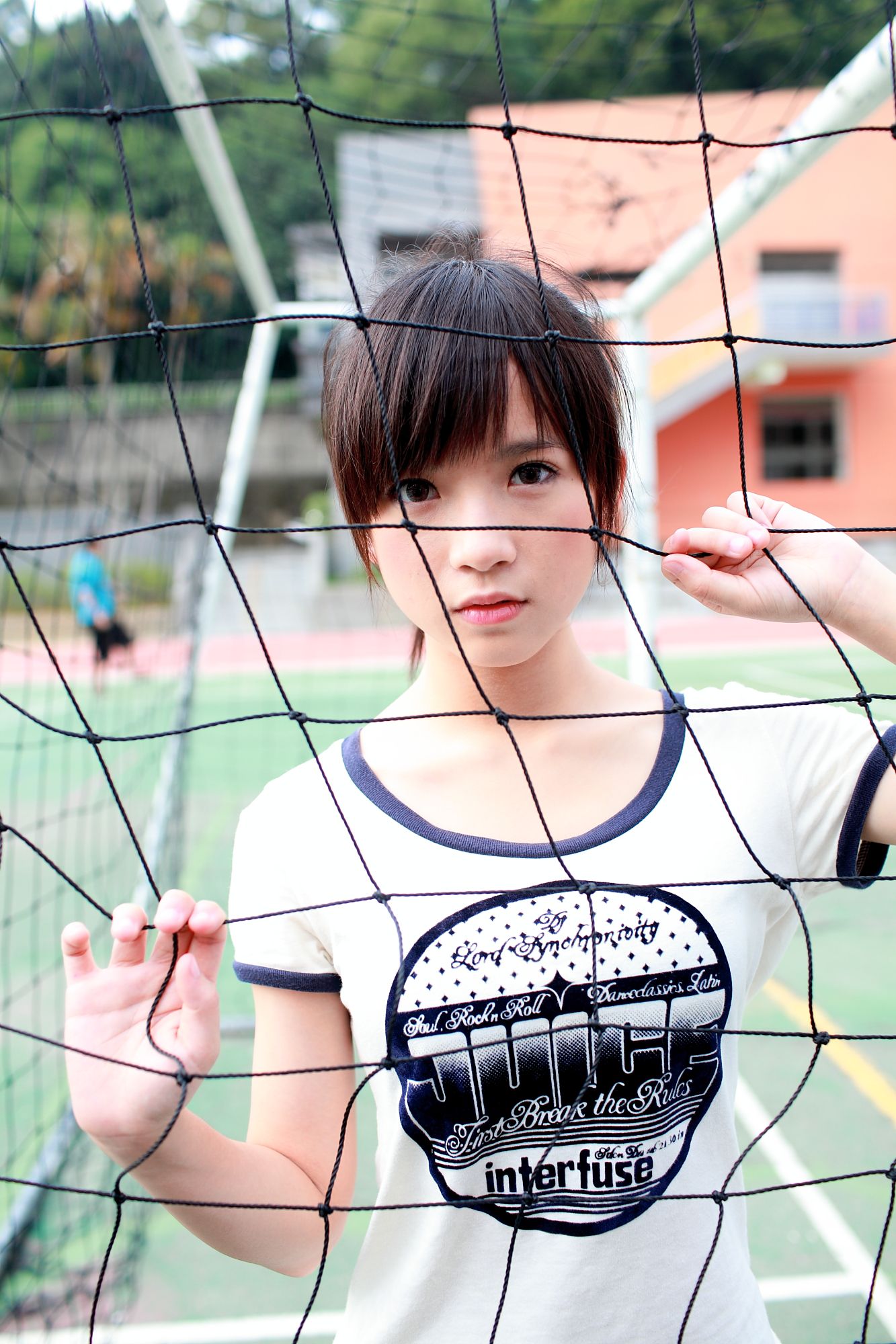 台湾美少女小敬/虞成敬《4套小清新外拍图片》写真合集-图6