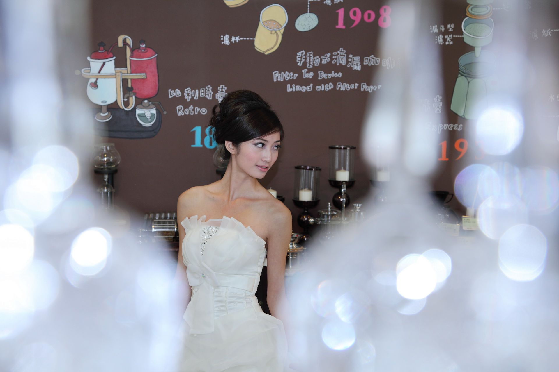 台湾气质美女Emily《唯美白色婚纱》-图21