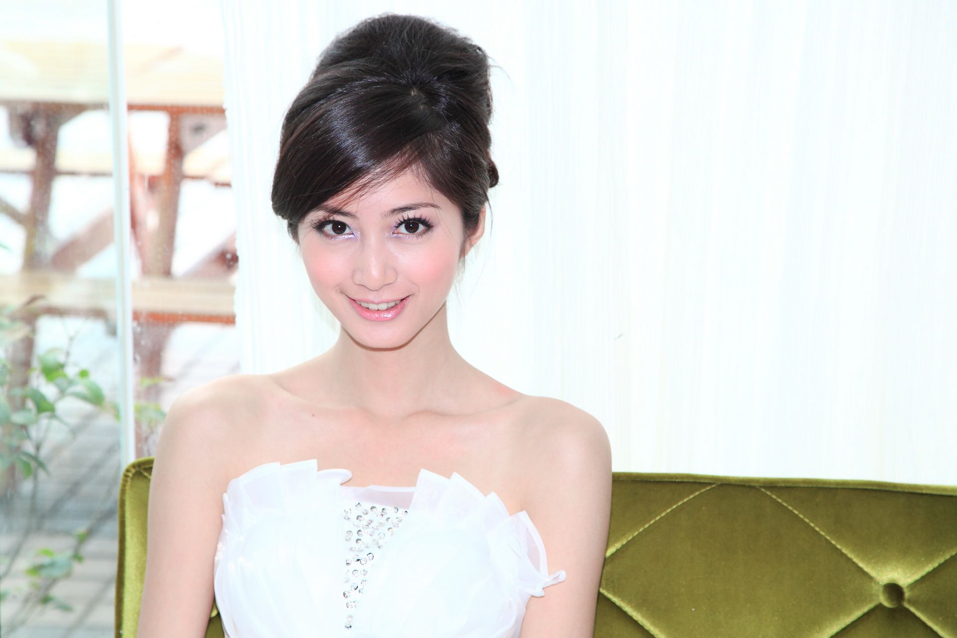 台湾气质美女Emily《唯美白色婚纱》-图40