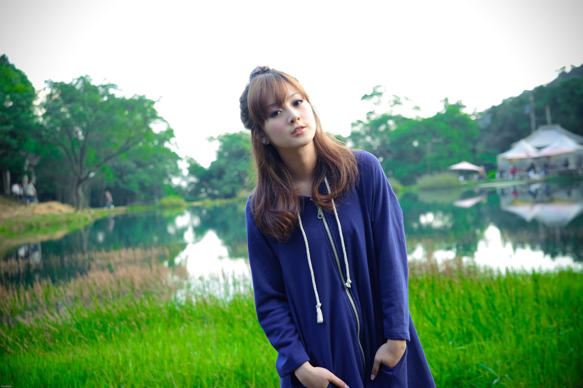 台湾女神果子MM《新山夢湖外拍》-图44