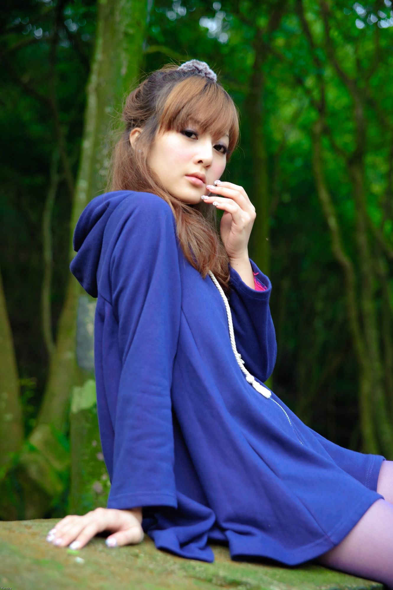 台湾女神果子MM《新山夢湖外拍》-图54