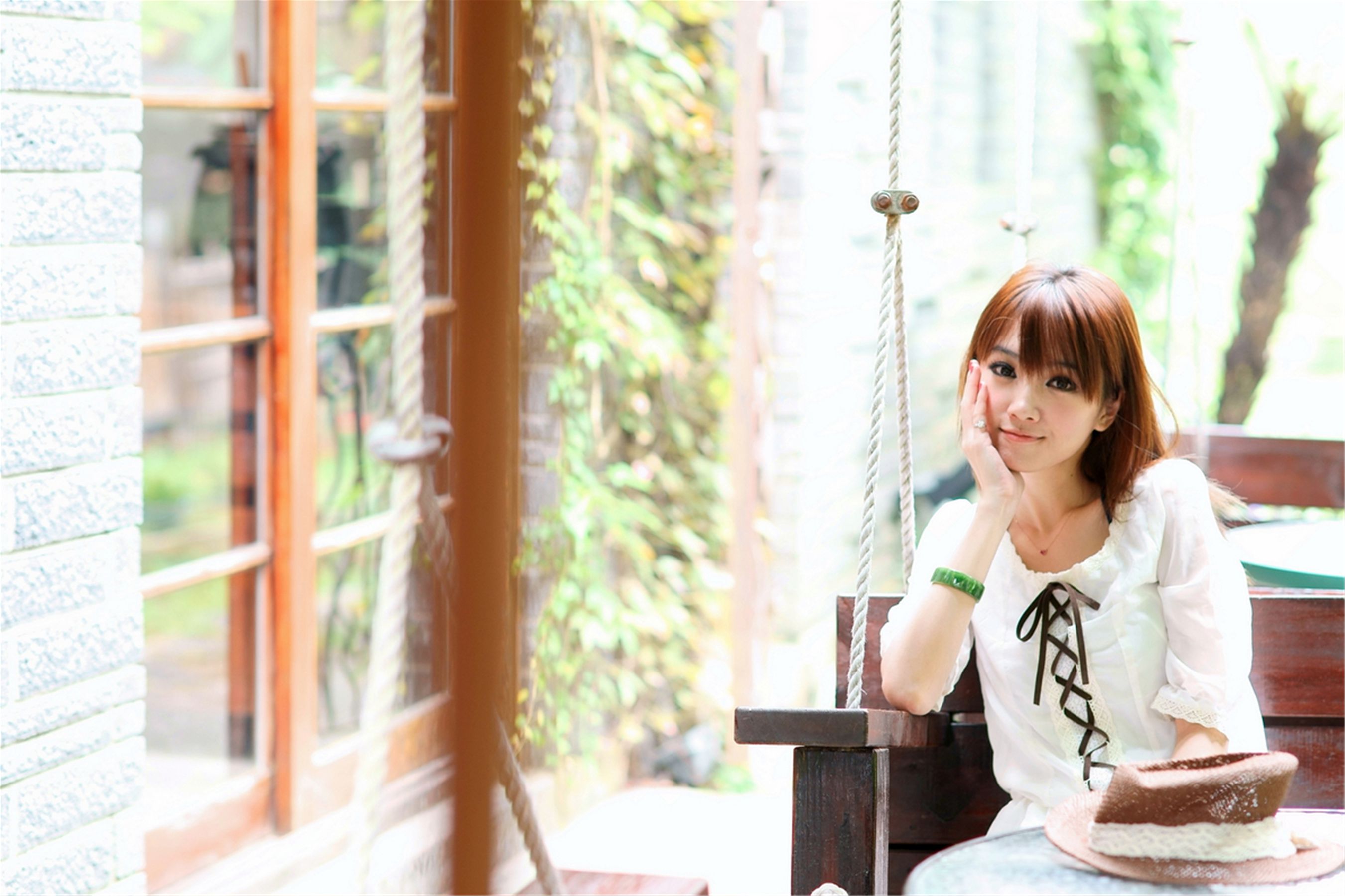 台湾美女模特小品/何品玫《缘叶方舟外拍》-图10