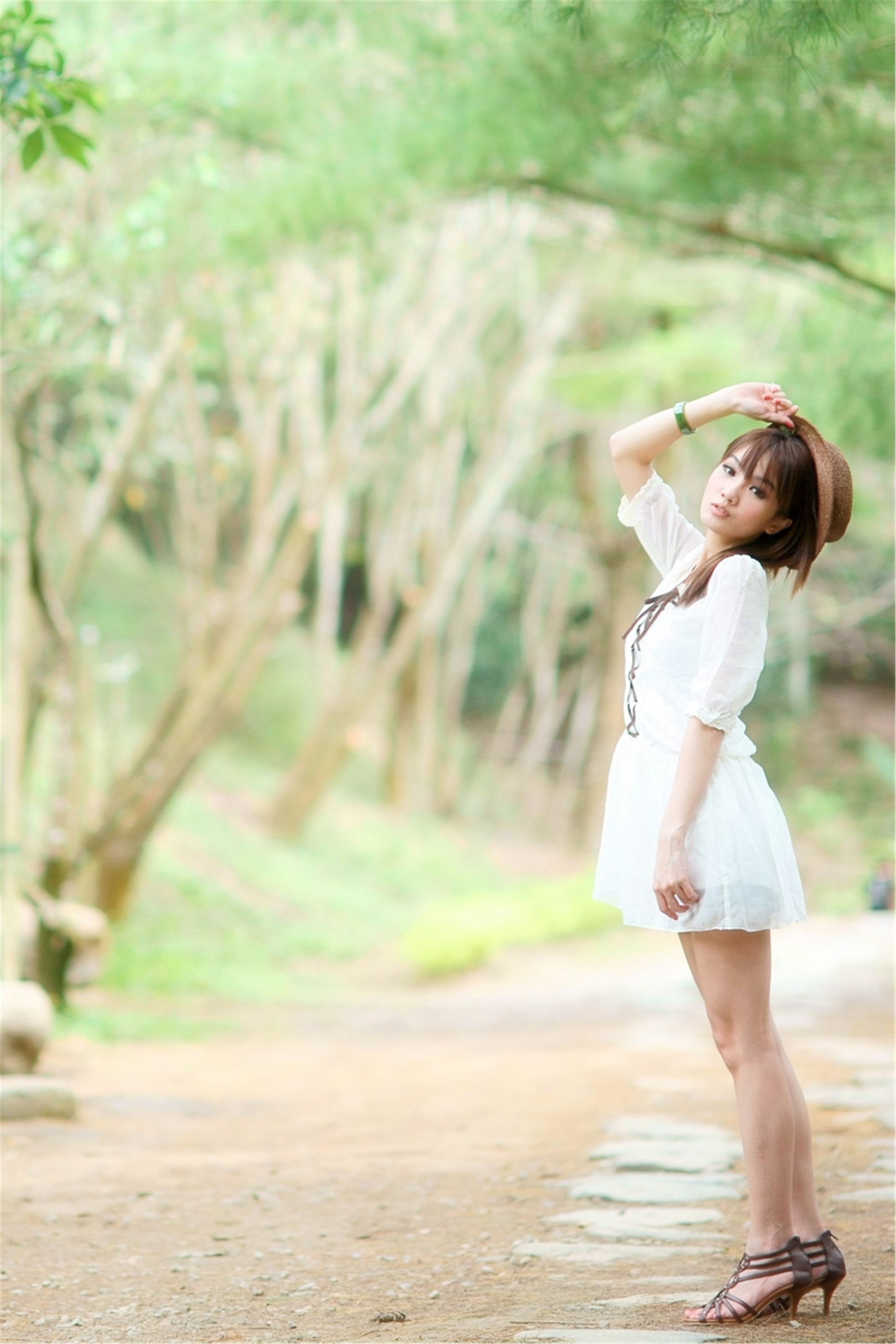 台湾美女模特小品/何品玫《缘叶方舟外拍》-图12