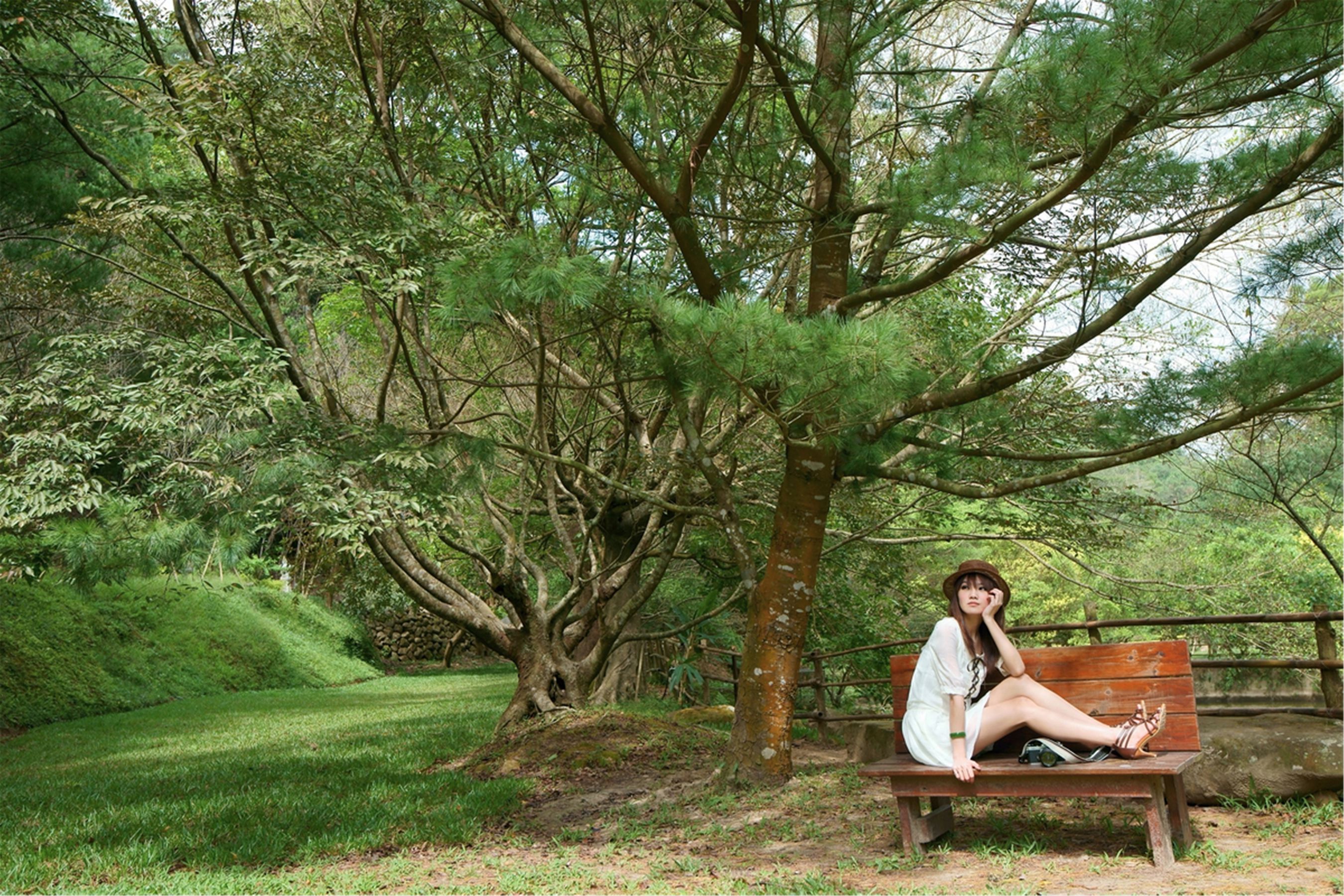 台湾美女模特小品/何品玫《缘叶方舟外拍》-图14