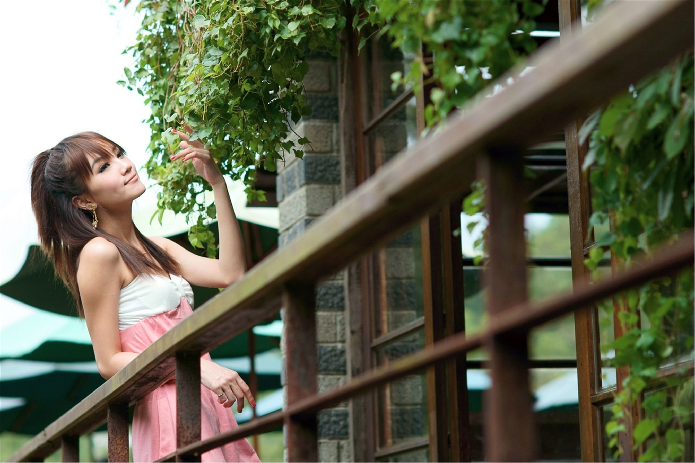 台湾美女模特小品/何品玫《缘叶方舟外拍》-图18