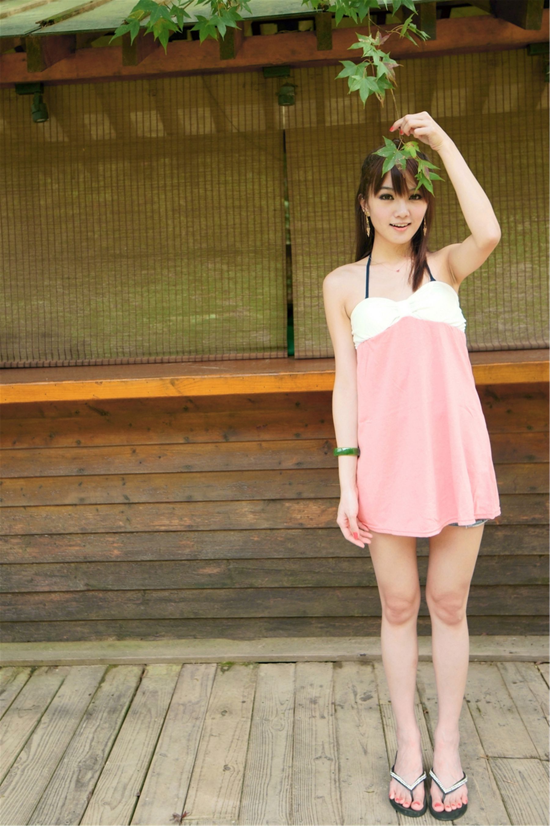 台湾美女模特小品/何品玫《缘叶方舟外拍》-图22