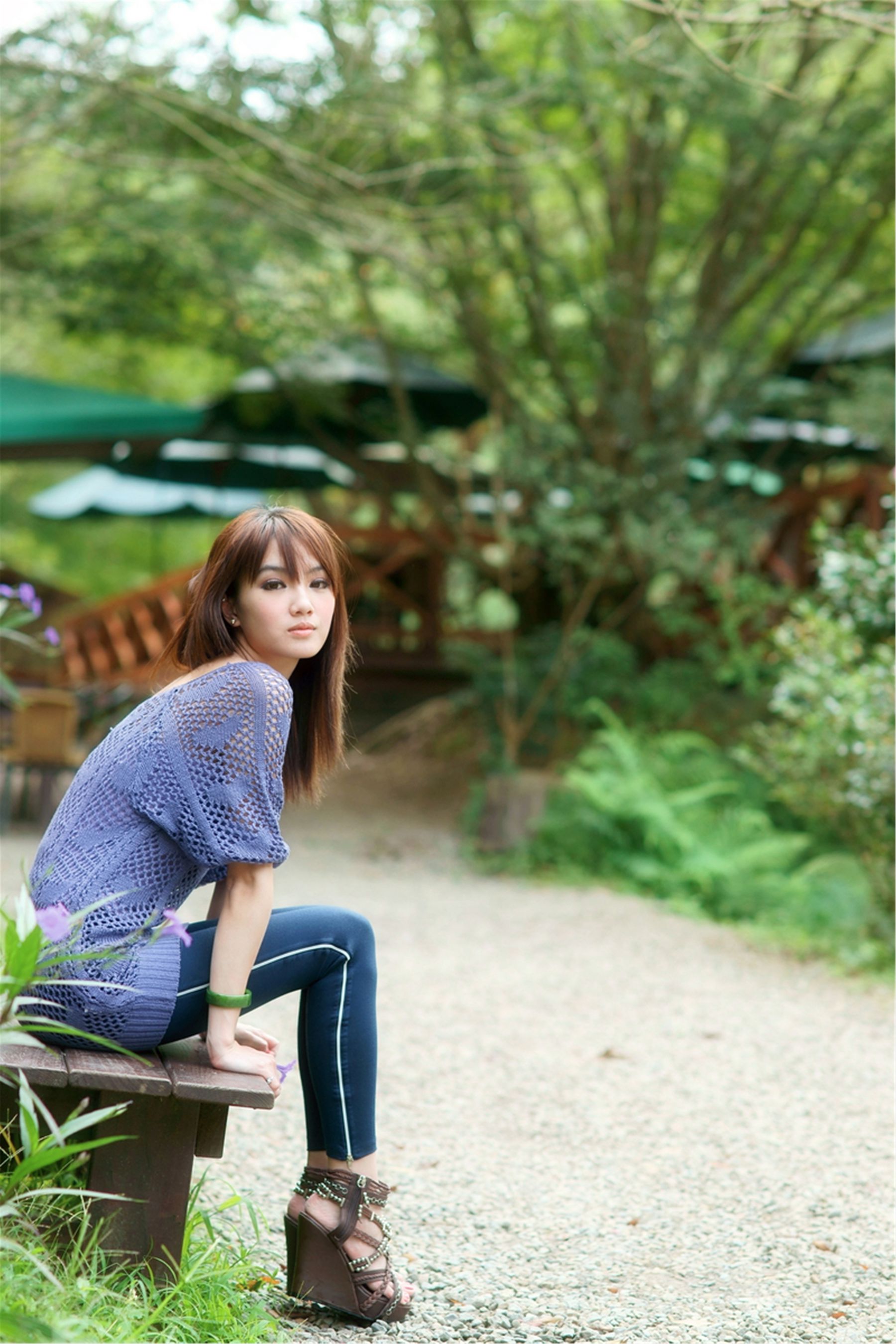 台湾美女模特小品/何品玫《缘叶方舟外拍》-图5