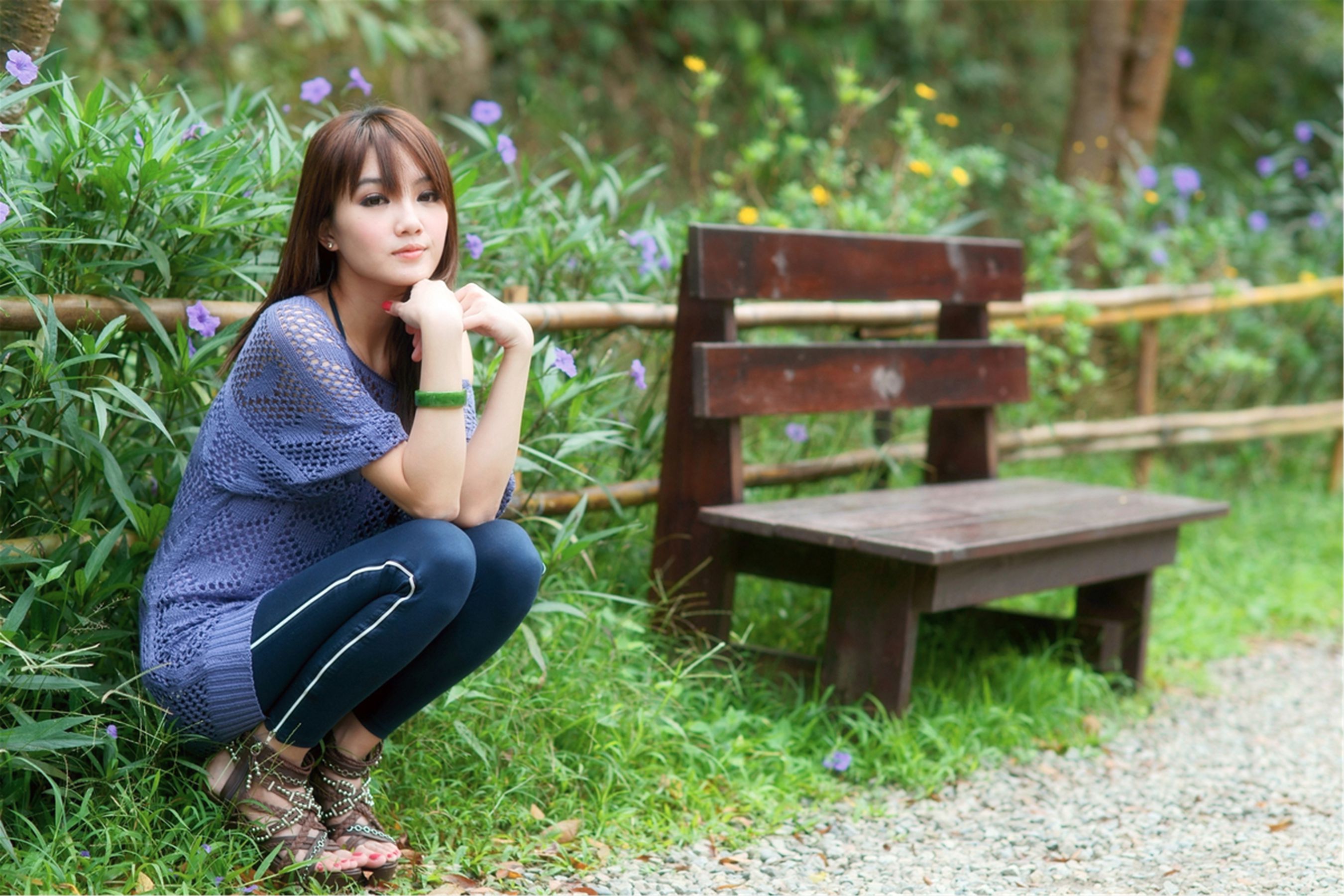 台湾美女模特小品/何品玫《缘叶方舟外拍》-图6