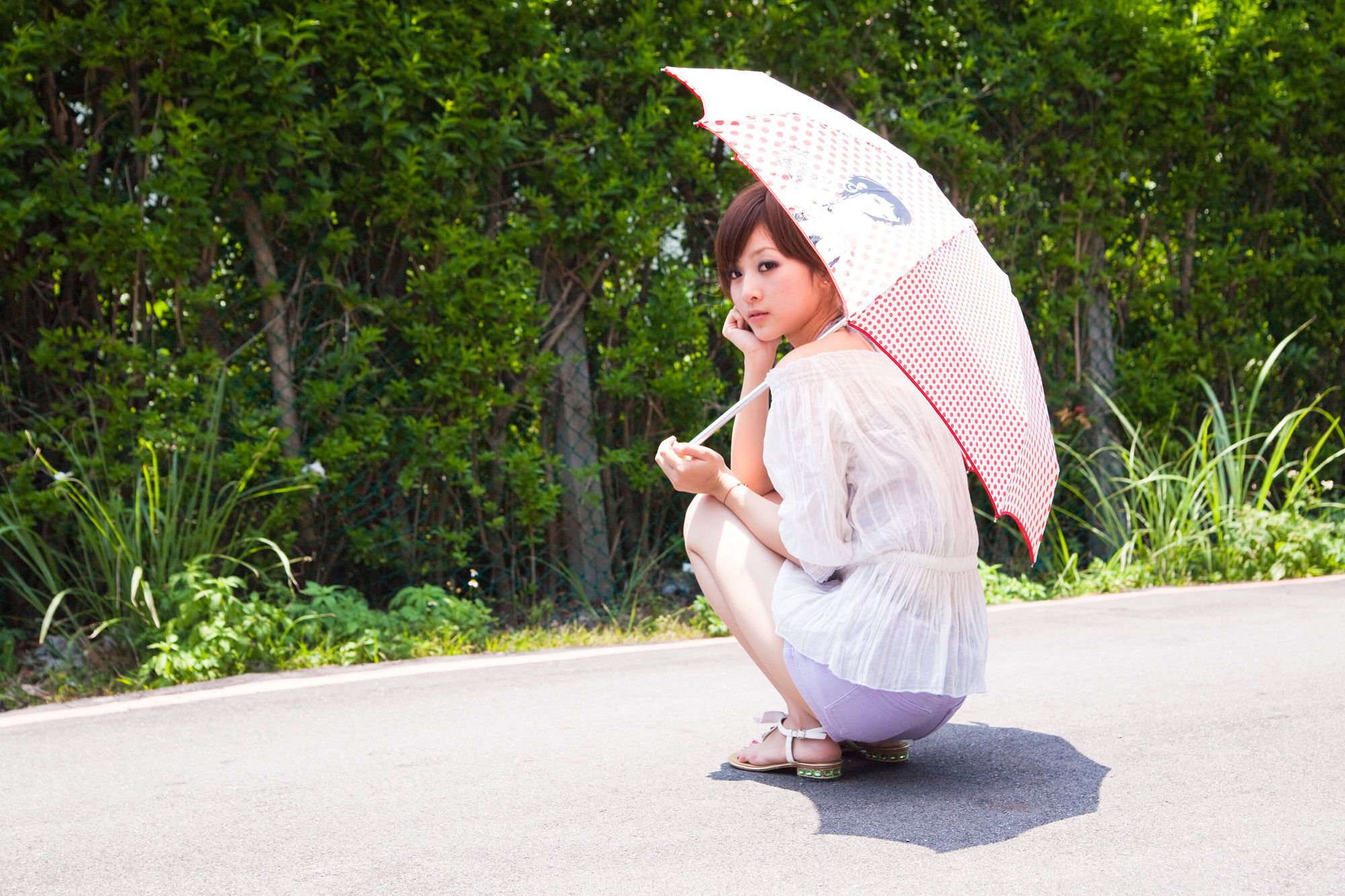 台湾美女果子MM《陽明山美軍宿舍外拍》第2部-图89