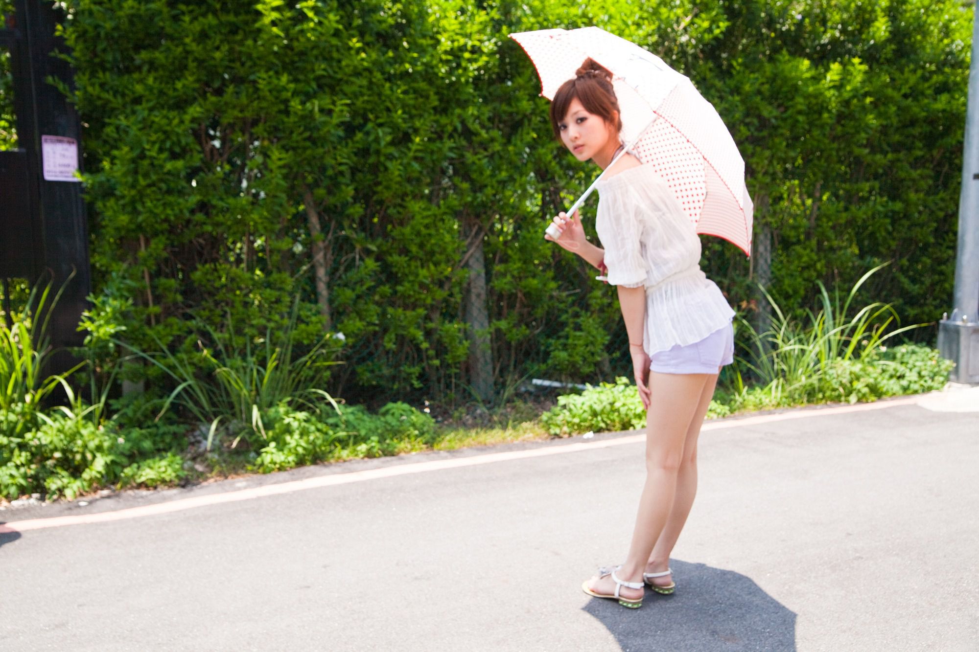 台湾美女果子MM《陽明山美軍宿舍外拍》第2部-图90