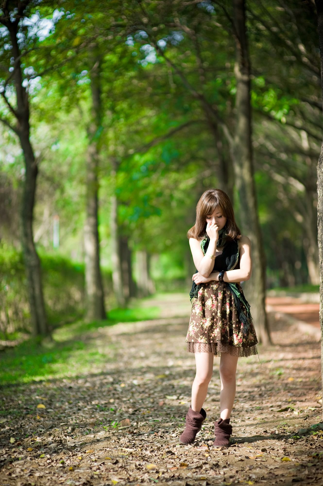 果子MM/张凯洁《四四南村+大安森林公園外拍》-图9