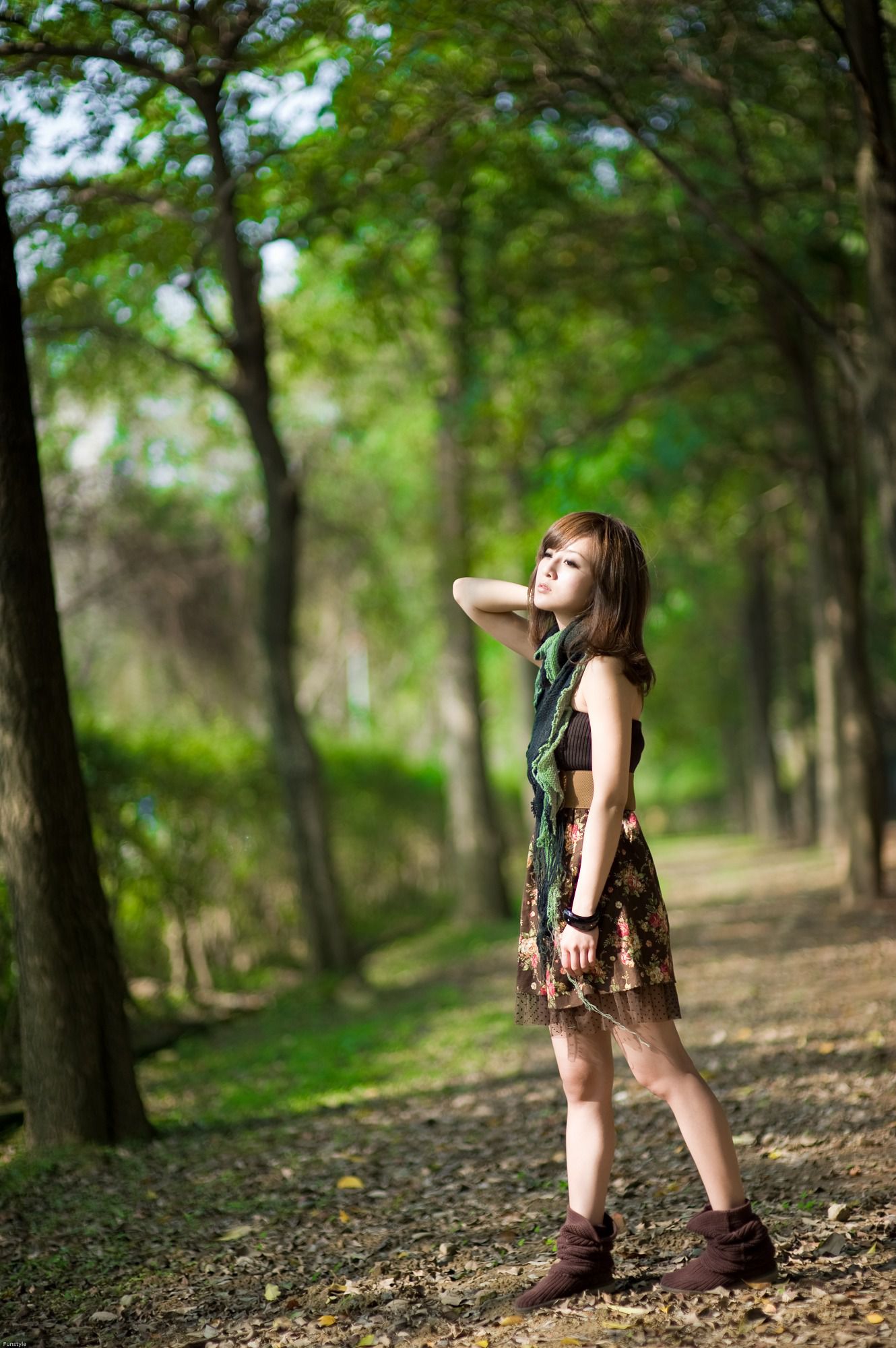 果子MM/张凯洁《四四南村+大安森林公園外拍》-图10