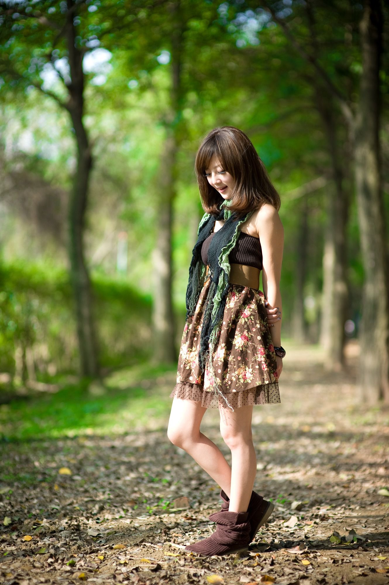 果子MM/张凯洁《四四南村+大安森林公園外拍》-图12