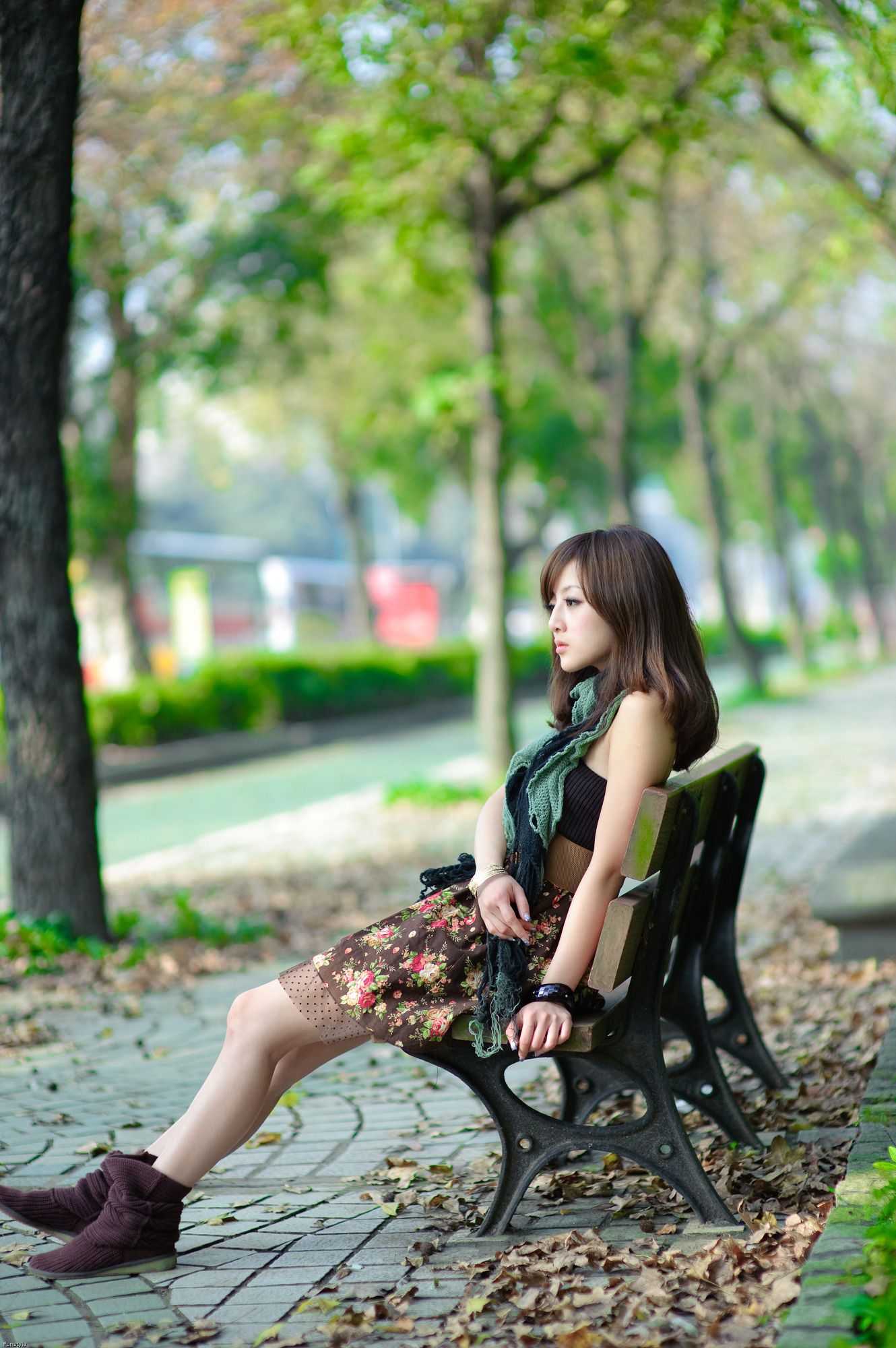 果子MM/张凯洁《四四南村+大安森林公園外拍》-图16