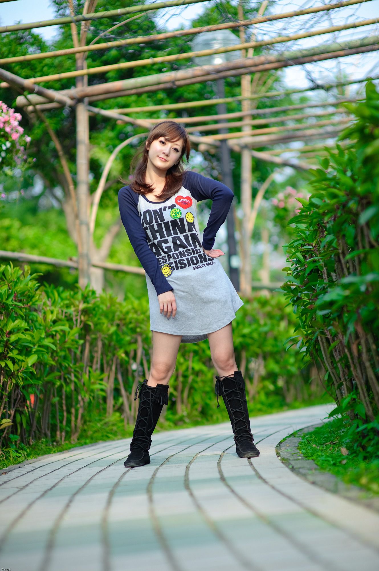 果子MM/张凯洁《四四南村+大安森林公園外拍》-图21