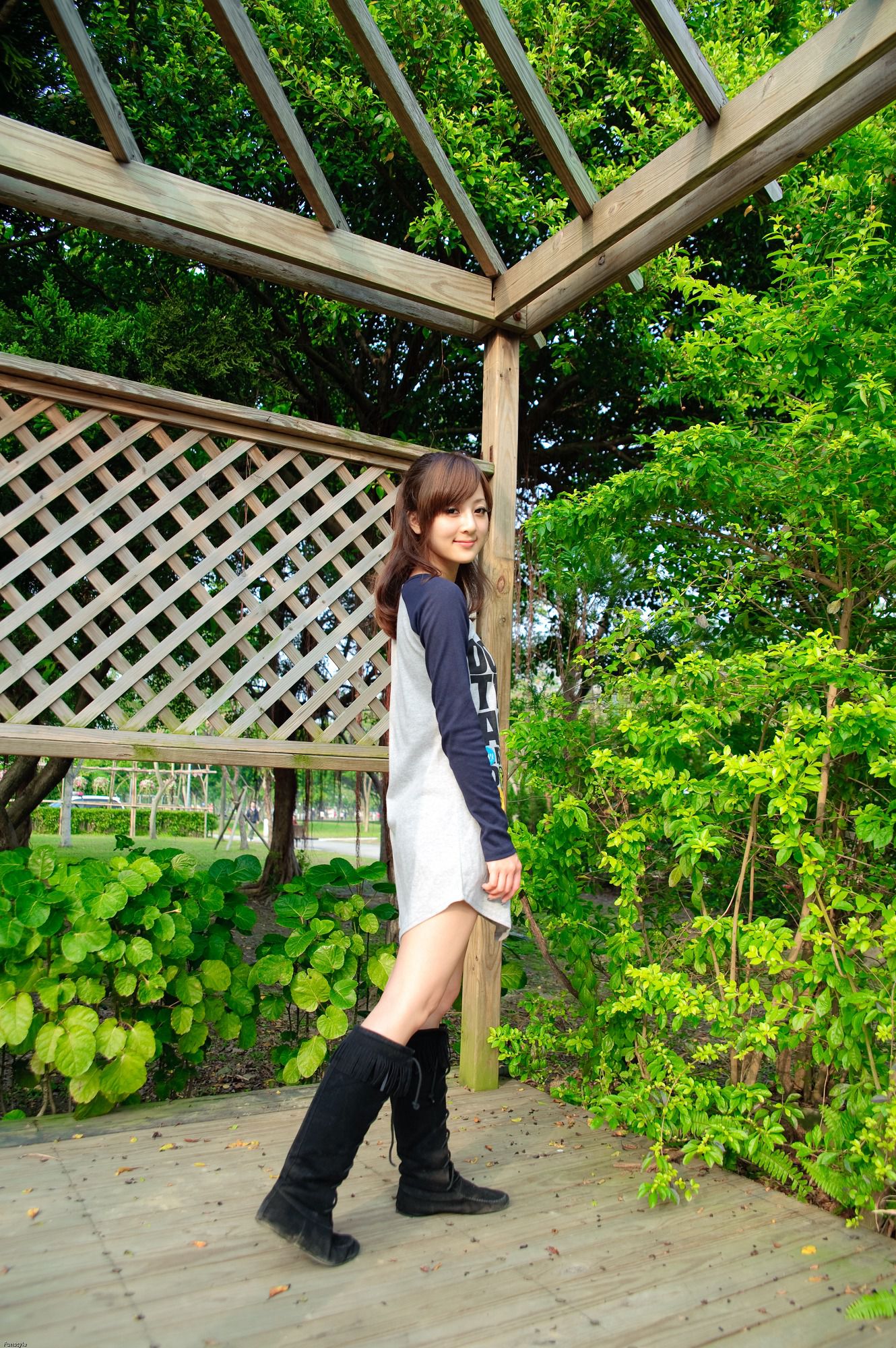果子MM/张凯洁《四四南村+大安森林公園外拍》-图22