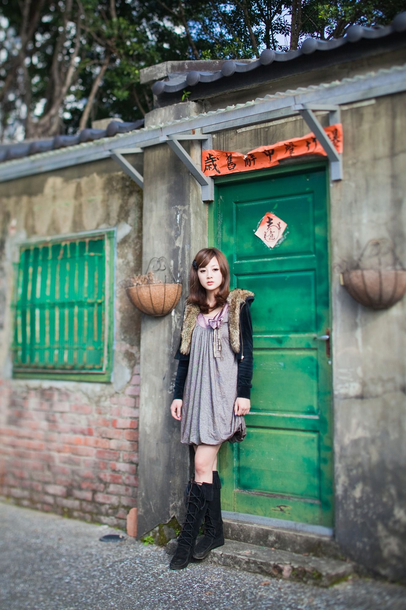 果子MM/张凯洁《四四南村+大安森林公園外拍》-图42