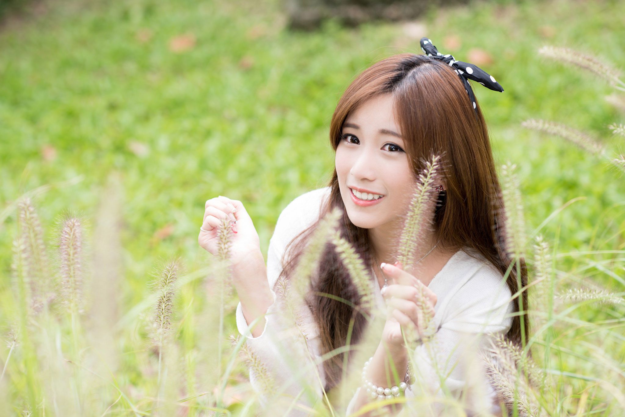 宅男女神张楚珊《外拍甜美蝴蝶节妹子》-图21