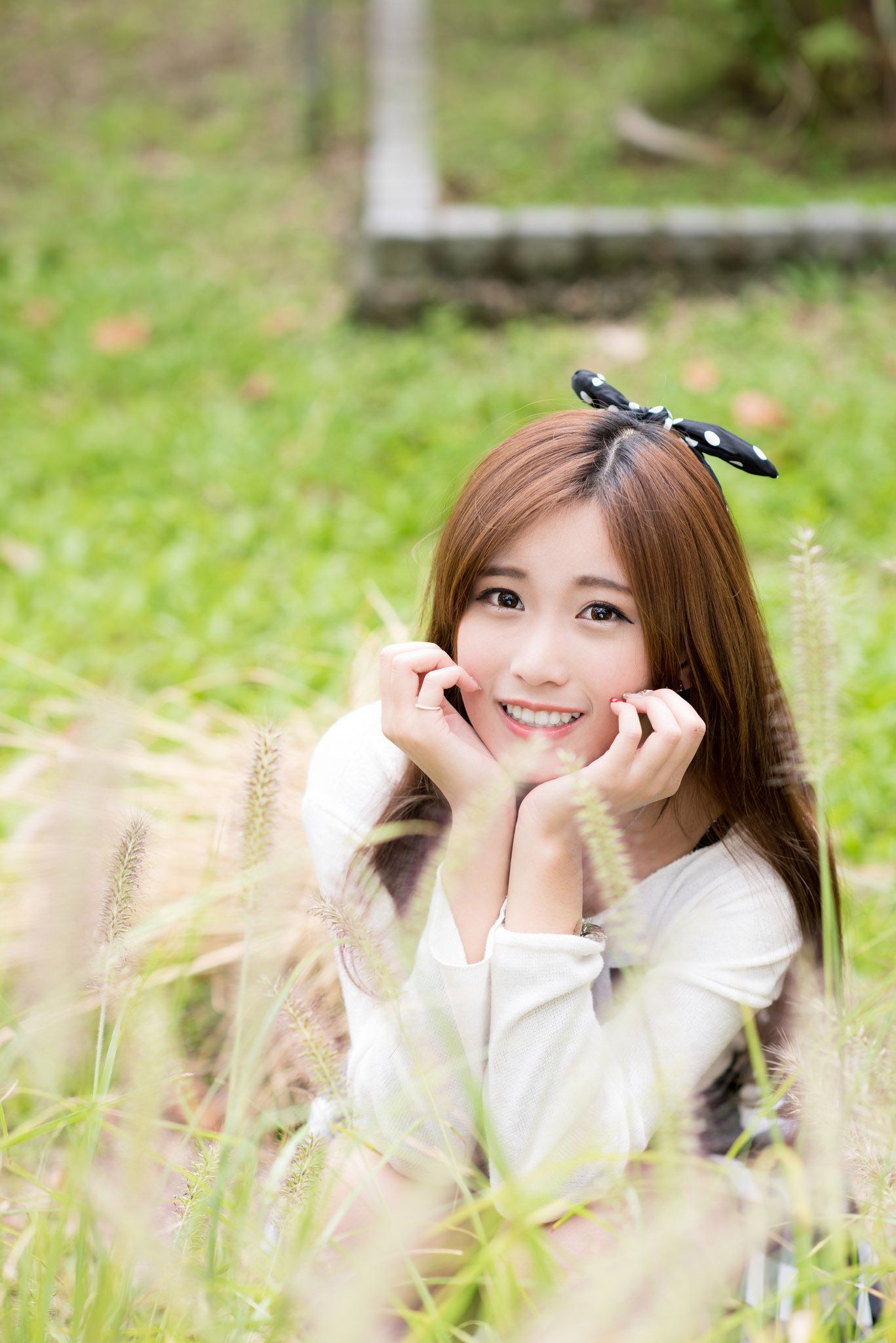 宅男女神张楚珊《外拍甜美蝴蝶节妹子》-图37