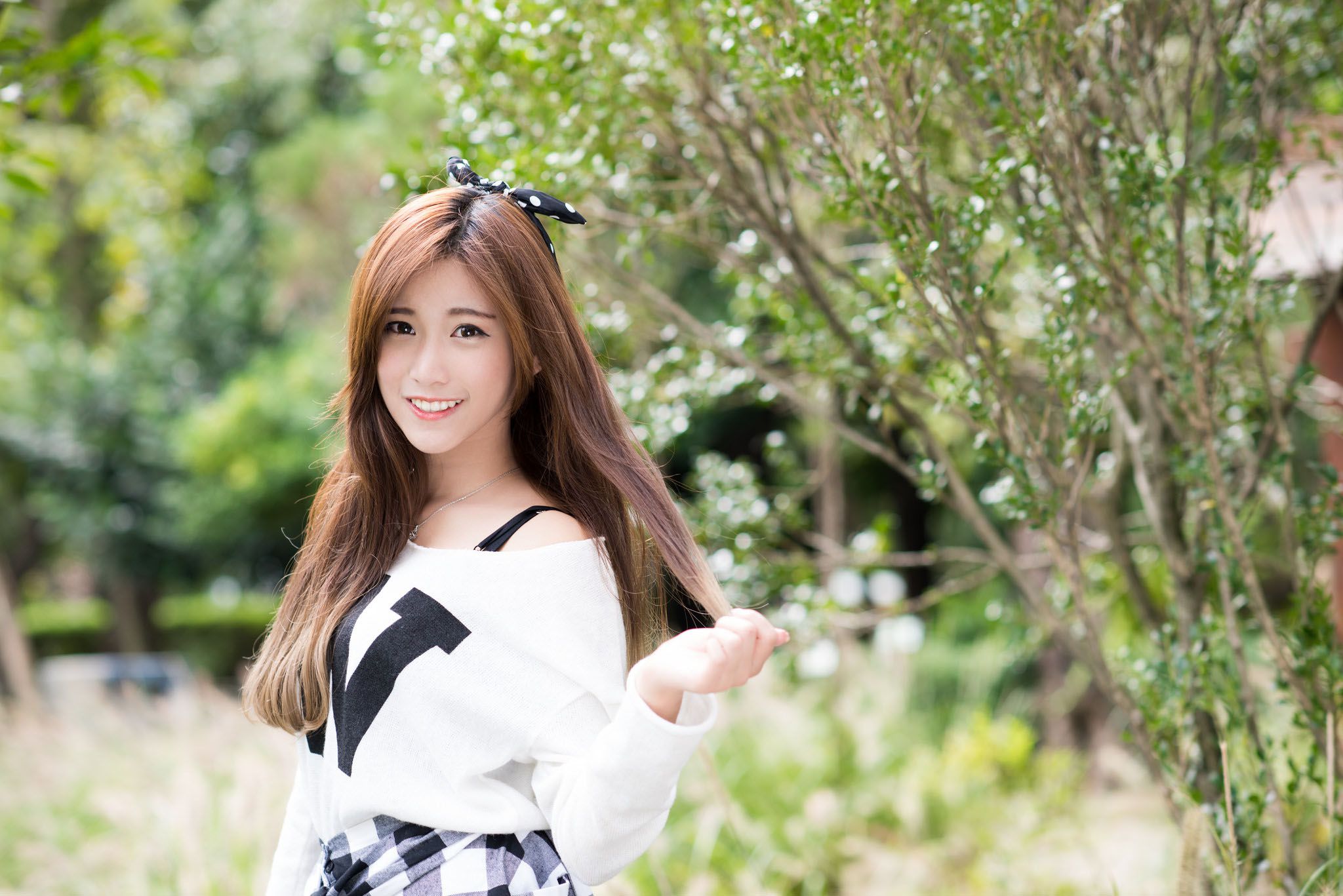 宅男女神张楚珊《外拍甜美蝴蝶节妹子》-图39