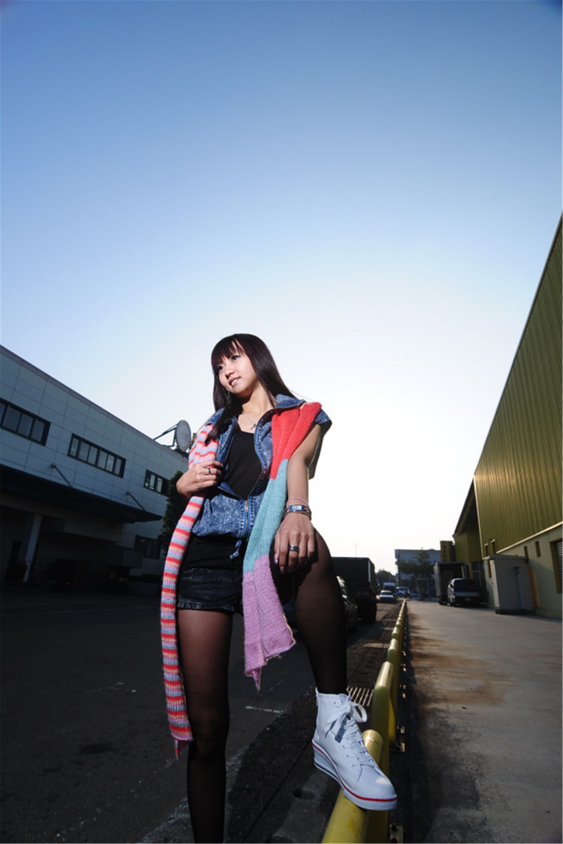 台湾妹子希希《可爱街拍图片》写真合集-图19