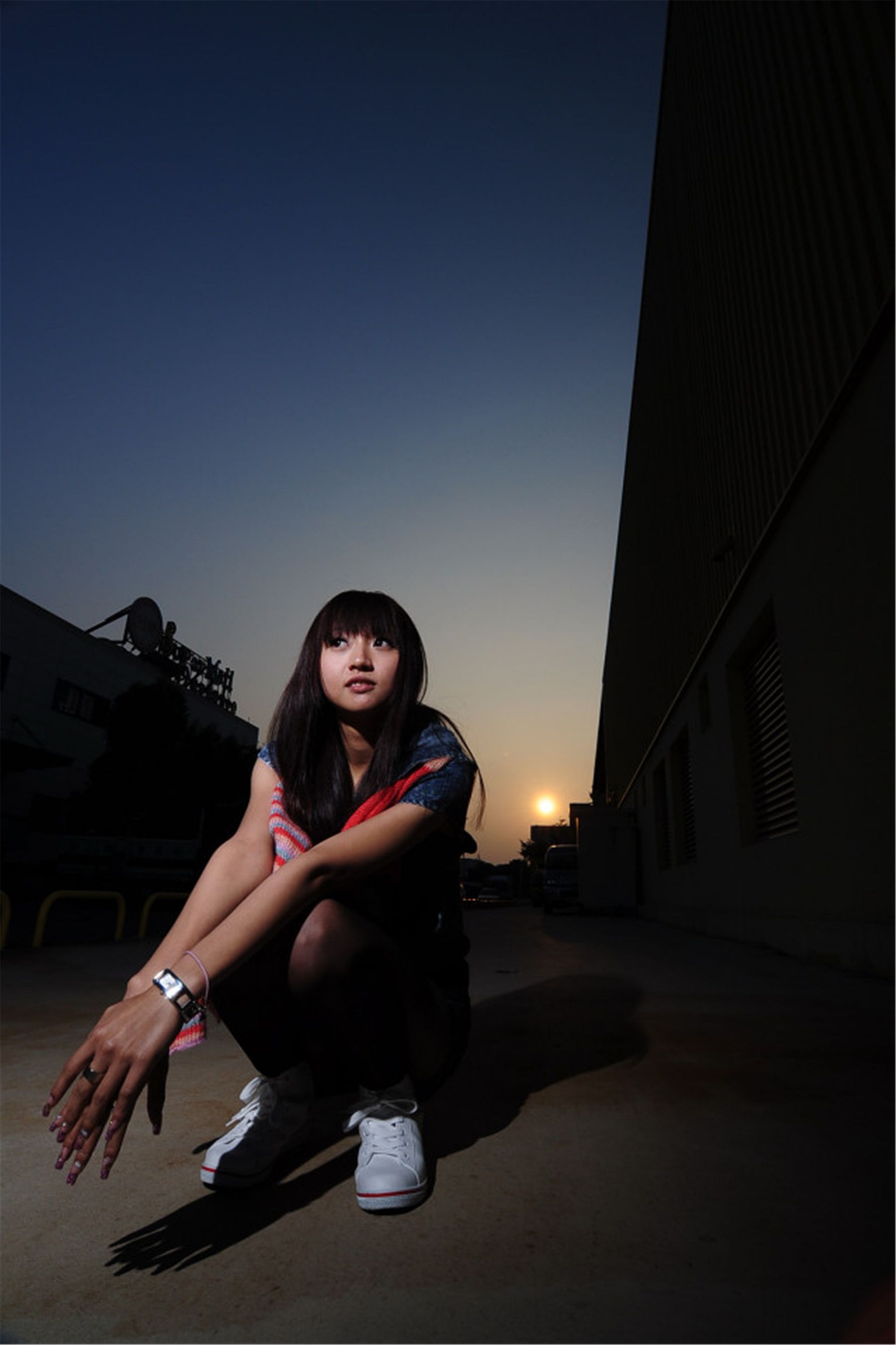 台湾妹子希希《可爱街拍图片》写真合集-图32