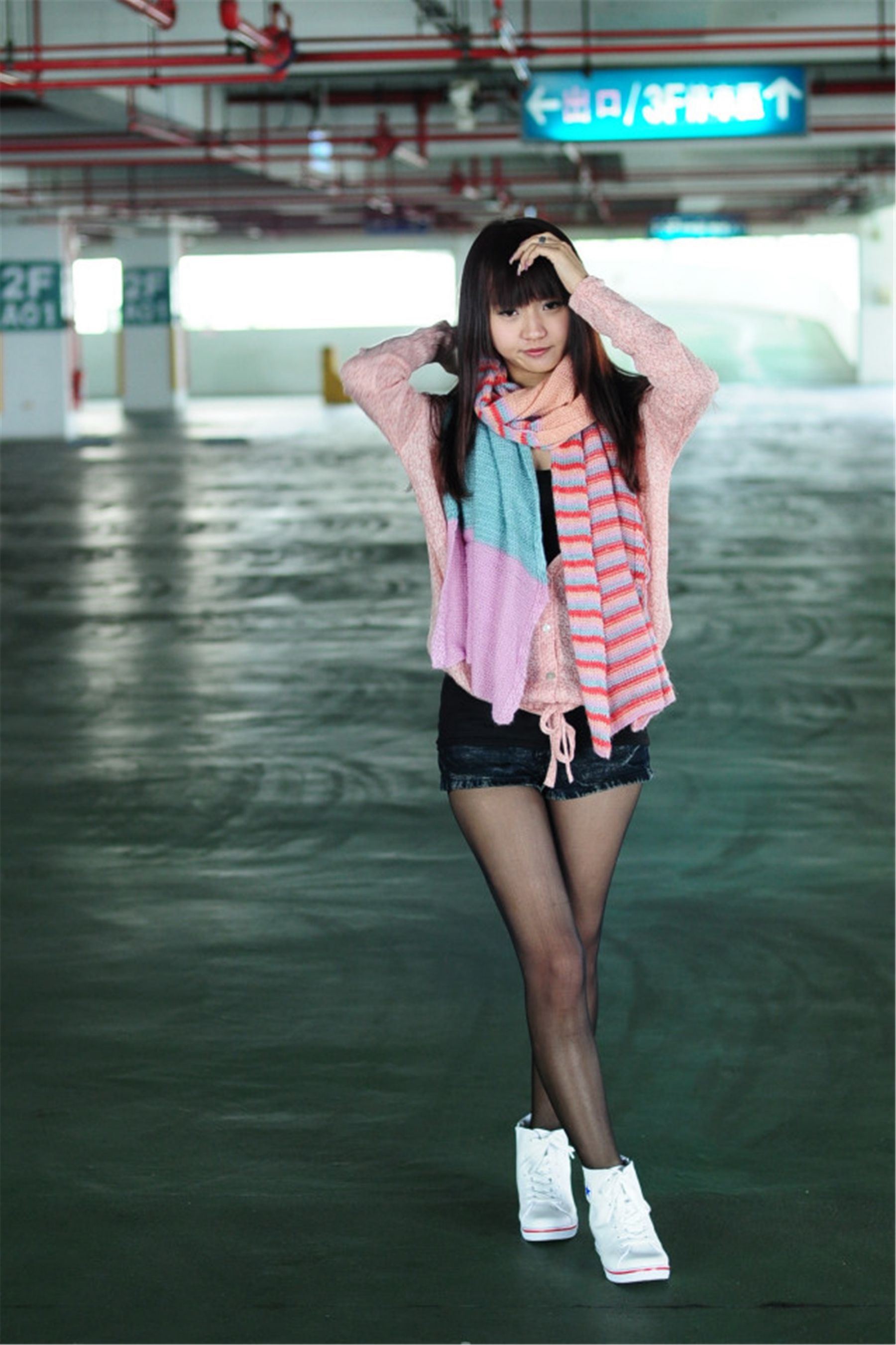 台湾妹子希希《可爱街拍图片》写真合集-图33