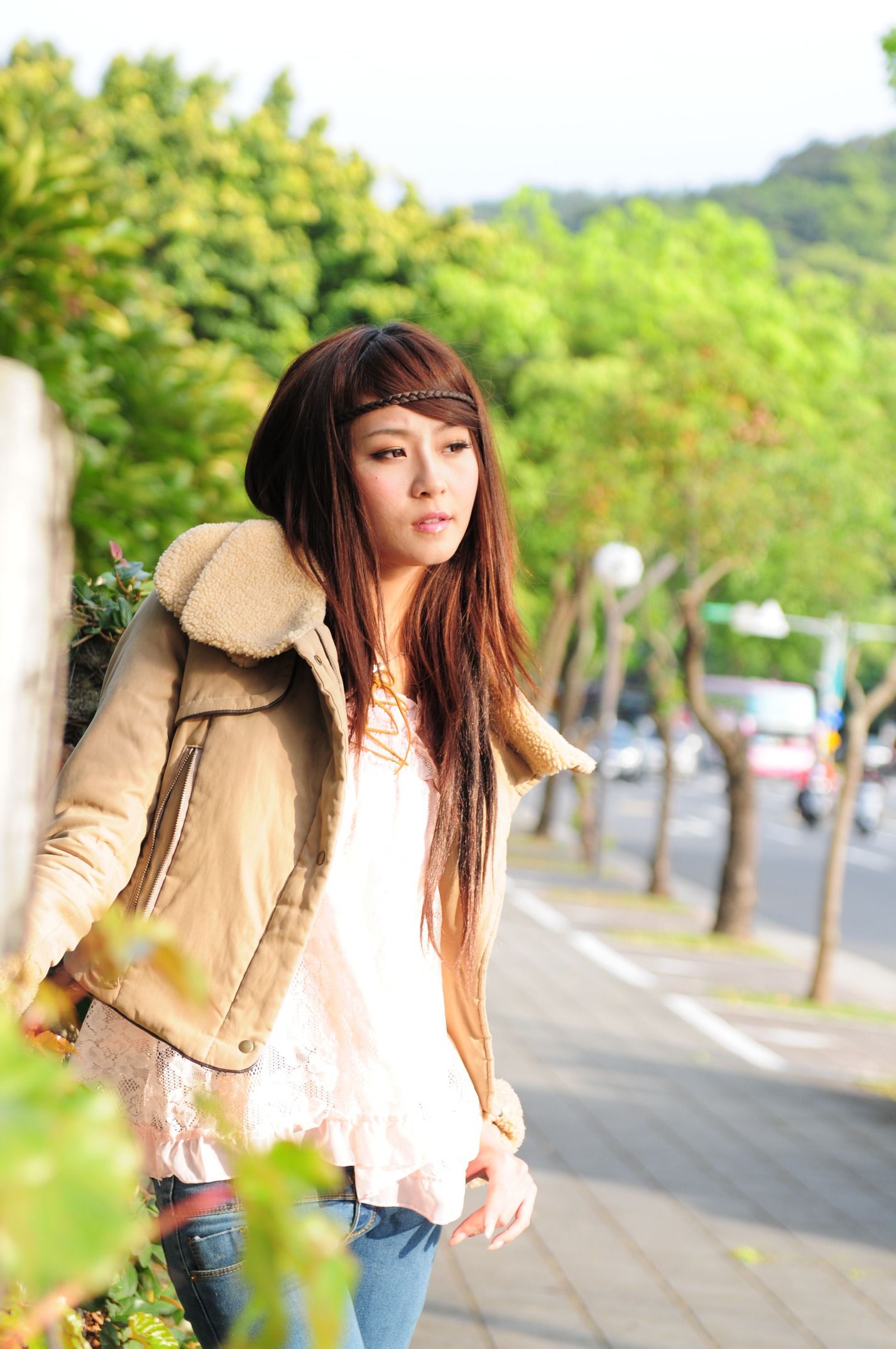 winnie小雪/庄温妮《紧身牛仔裤系列外拍》-图25