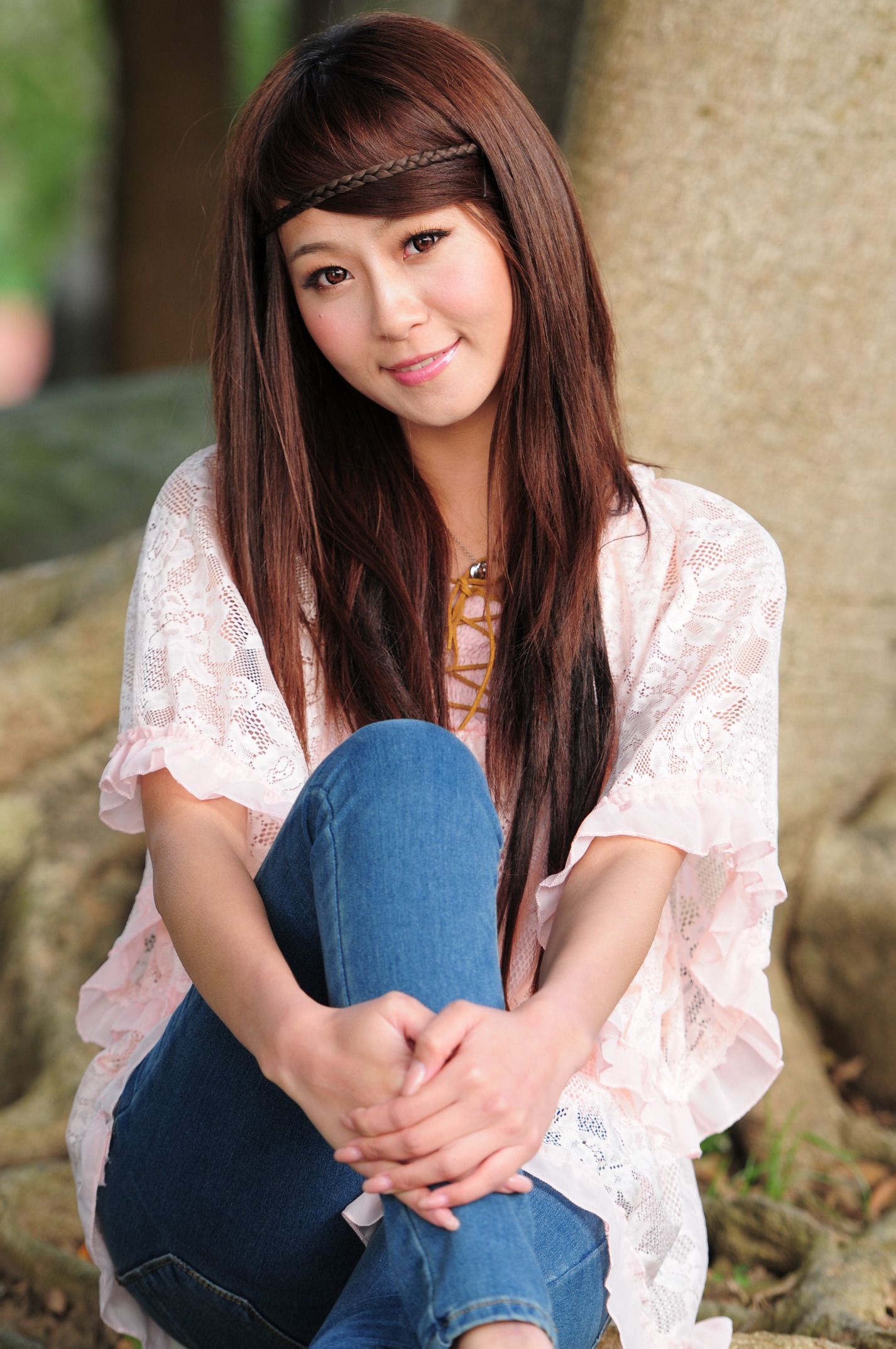 winnie小雪/庄温妮《紧身牛仔裤系列外拍》-图44