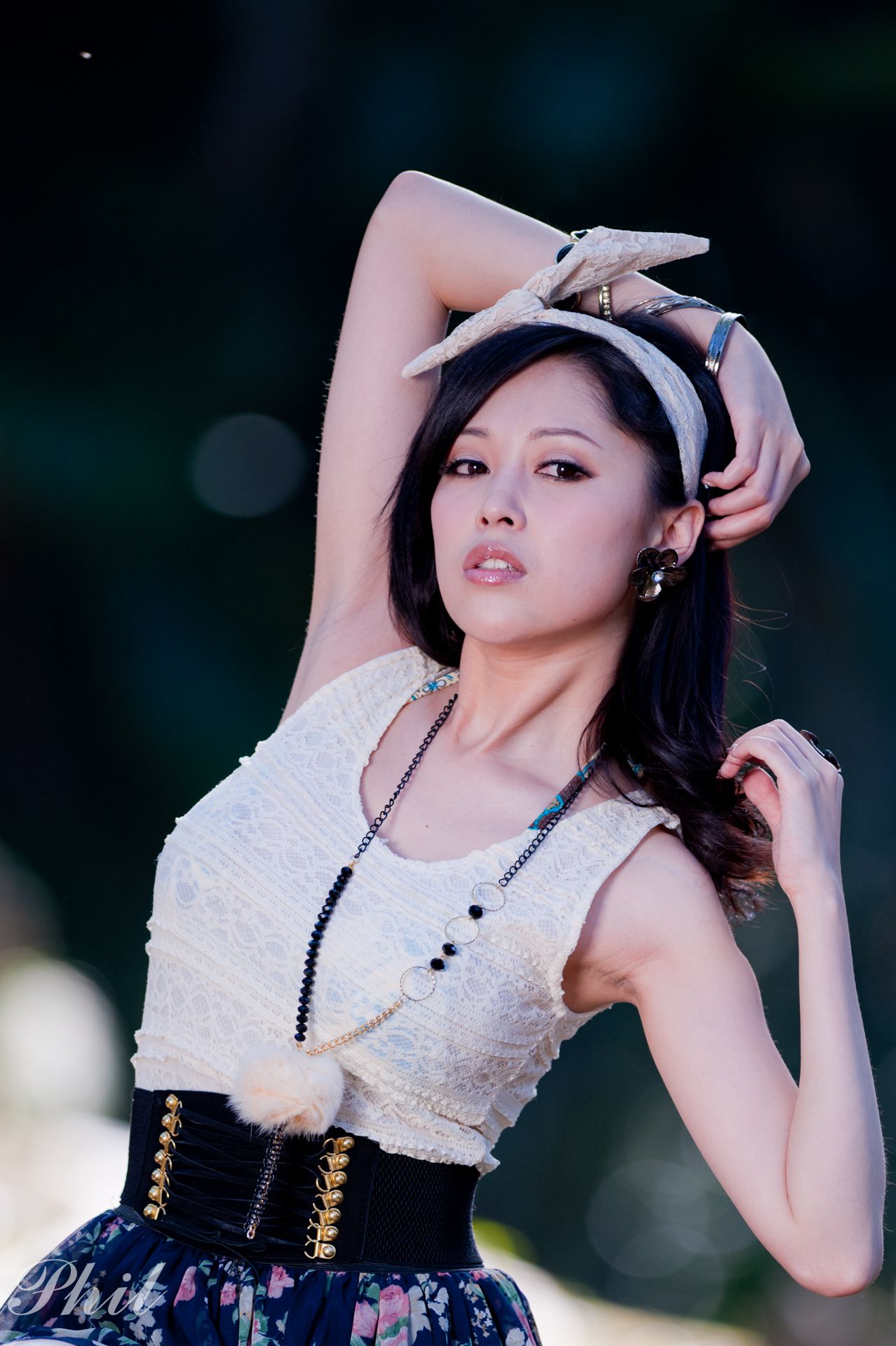 Beautyleg腿模Avy《连衣裙公园外拍》-图48