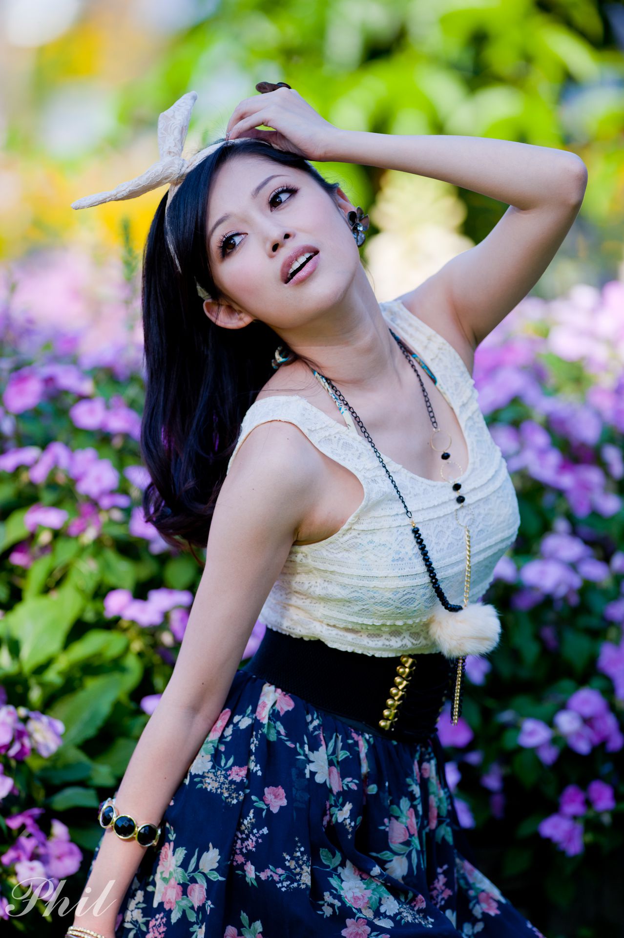 Beautyleg腿模Avy《连衣裙公园外拍》-图58