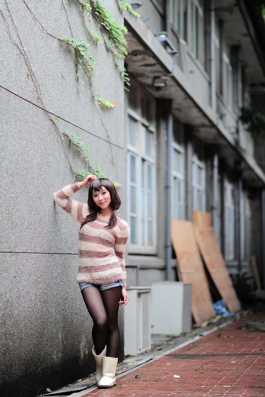 台湾黑丝芭比娃娃美女外拍-图15