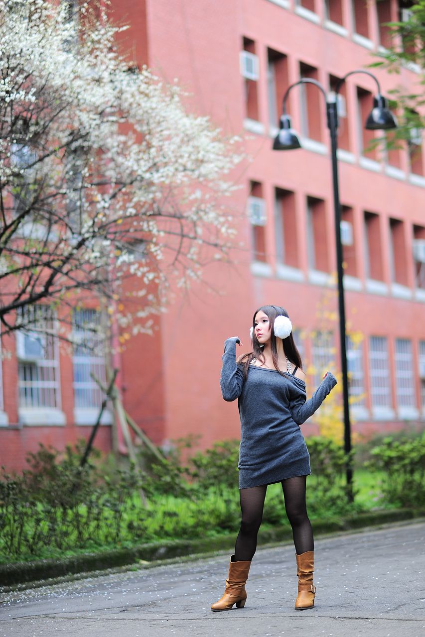 台湾黑丝芭比娃娃美女外拍-图30