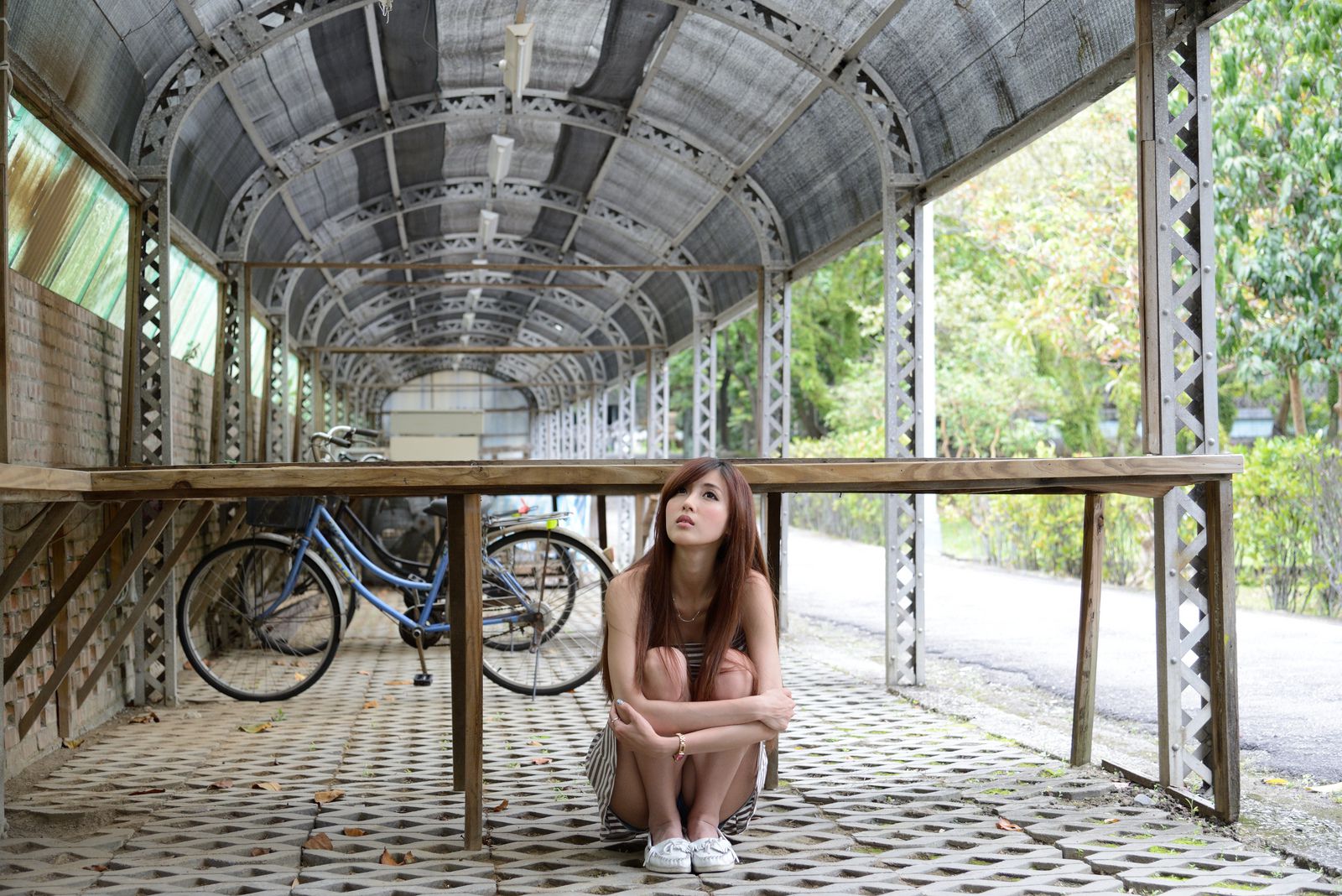 廖挺伶/Kila晶晶《齐B超短裙系列》外拍-图41