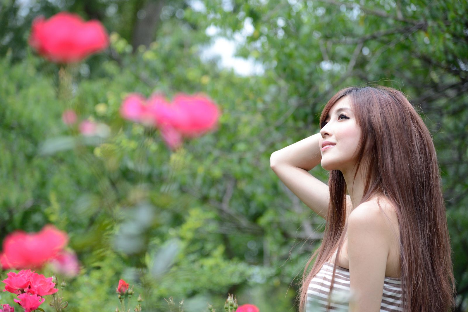 廖挺伶/Kila晶晶《齐B超短裙系列》外拍-图56