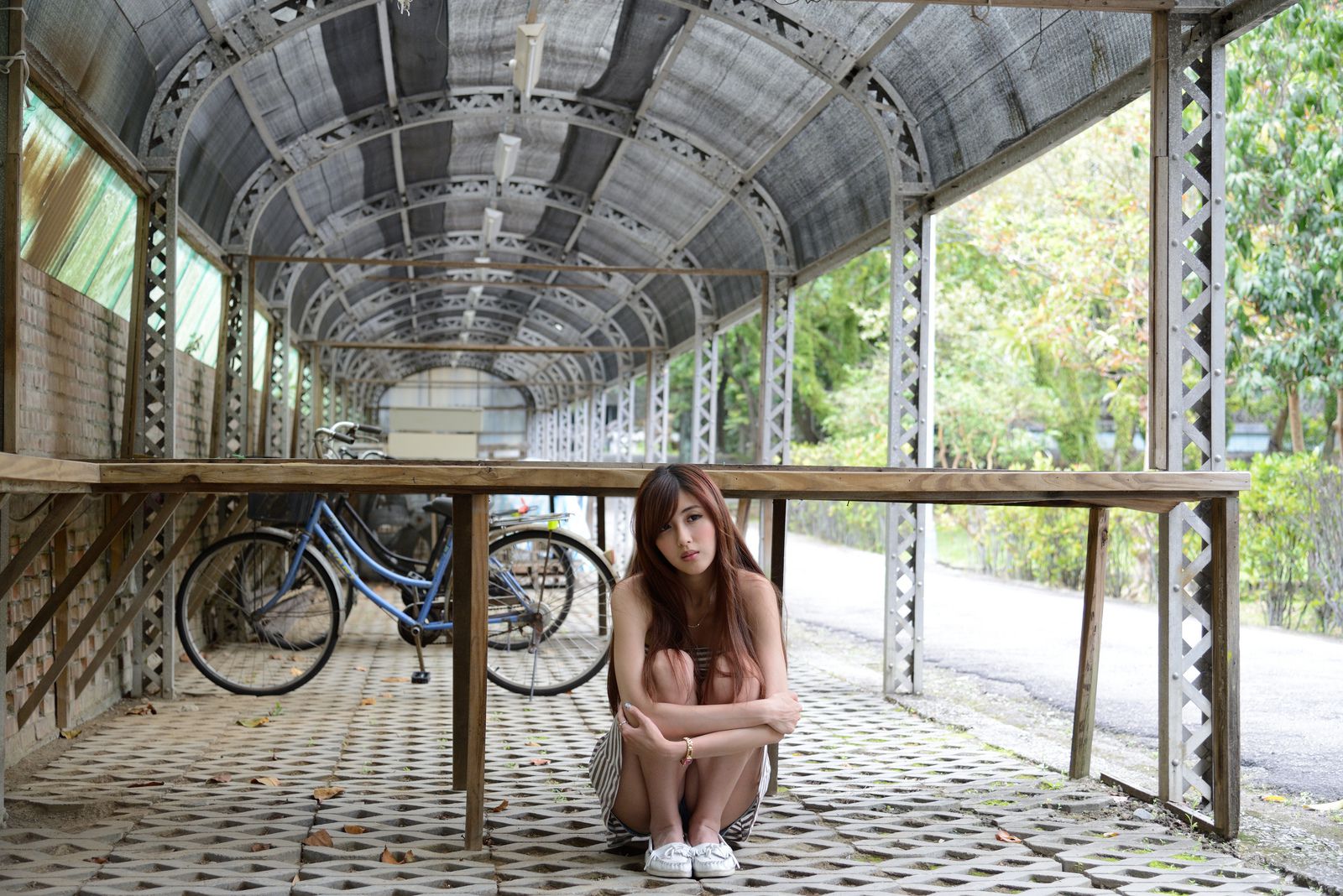 廖挺伶/Kila晶晶《齐B超短裙系列》外拍-图69