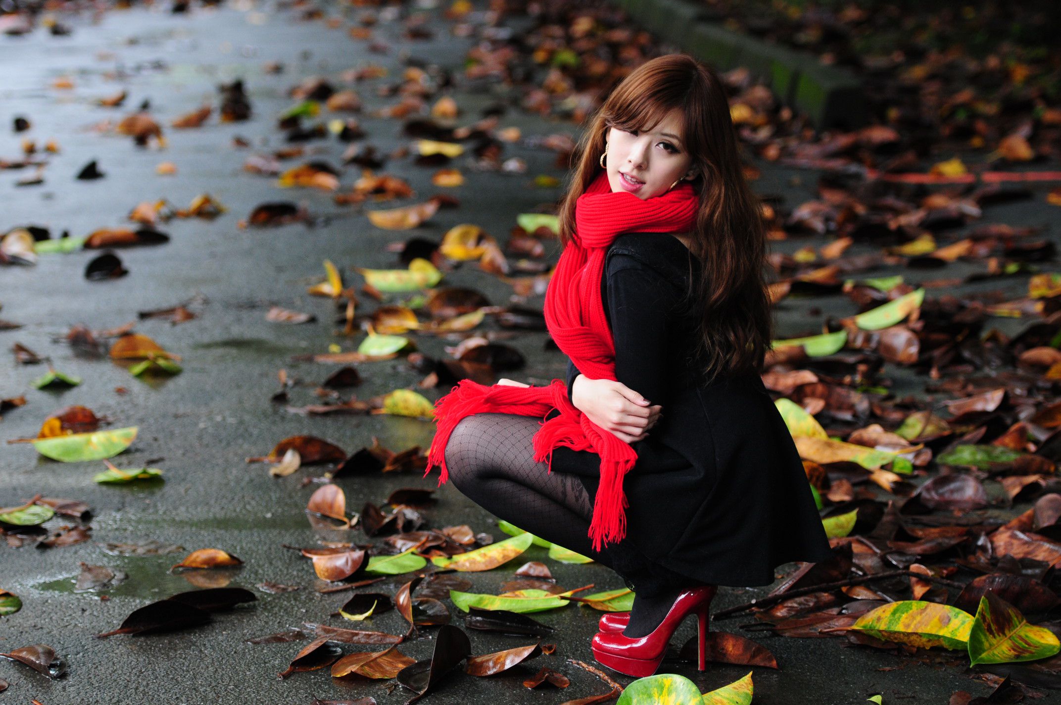 台湾正妹小米Kate su《小清新外拍图片》写真合集-图10