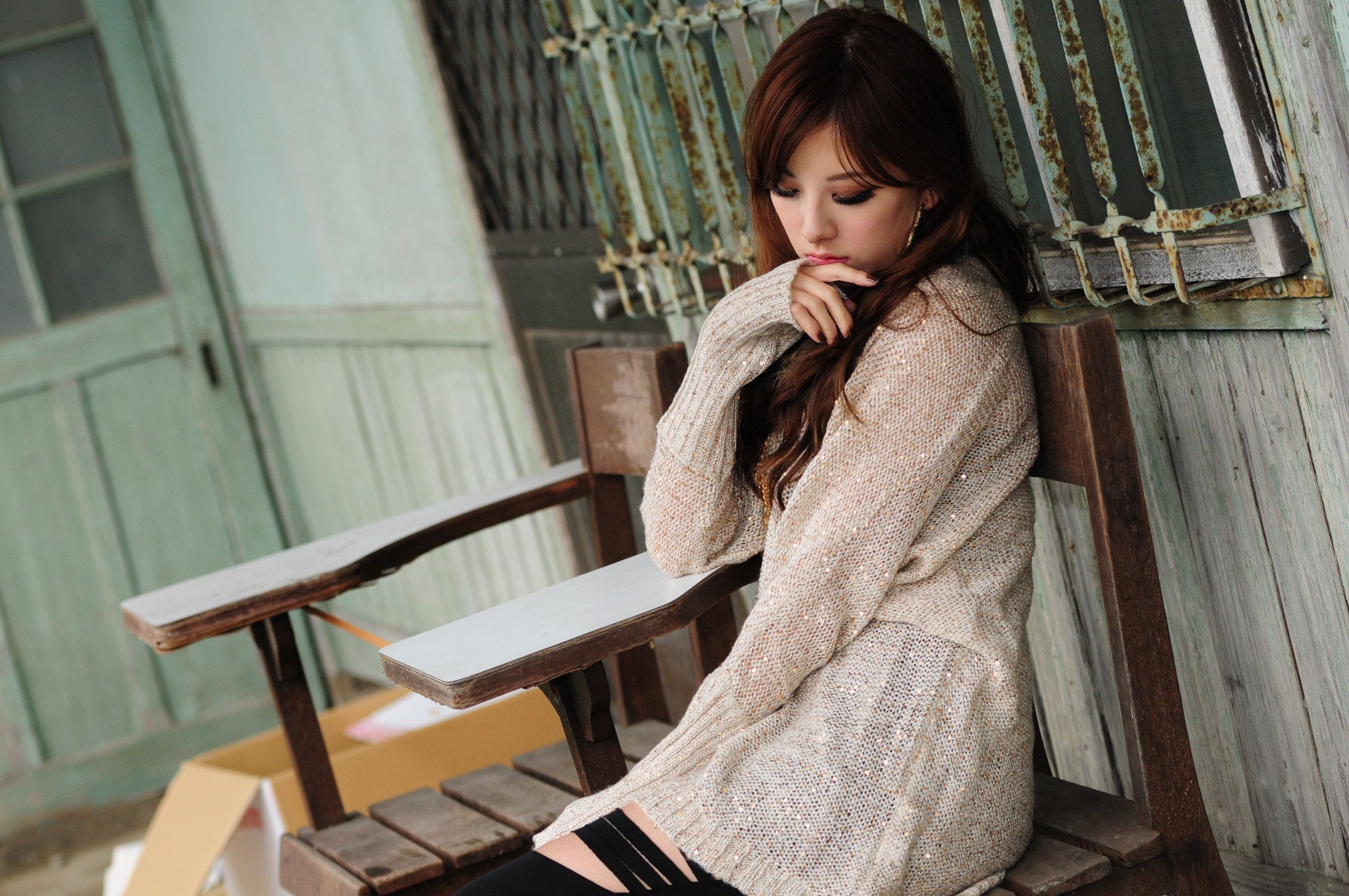 台湾正妹小米Kate su《小清新外拍图片》写真合集-图2