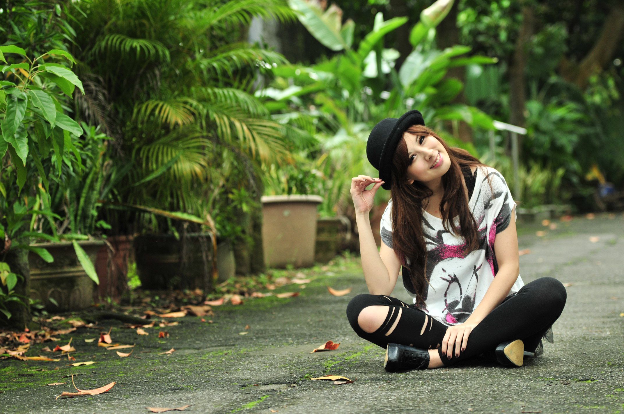 台湾正妹小米Kate su《小清新外拍图片》写真合集-图39