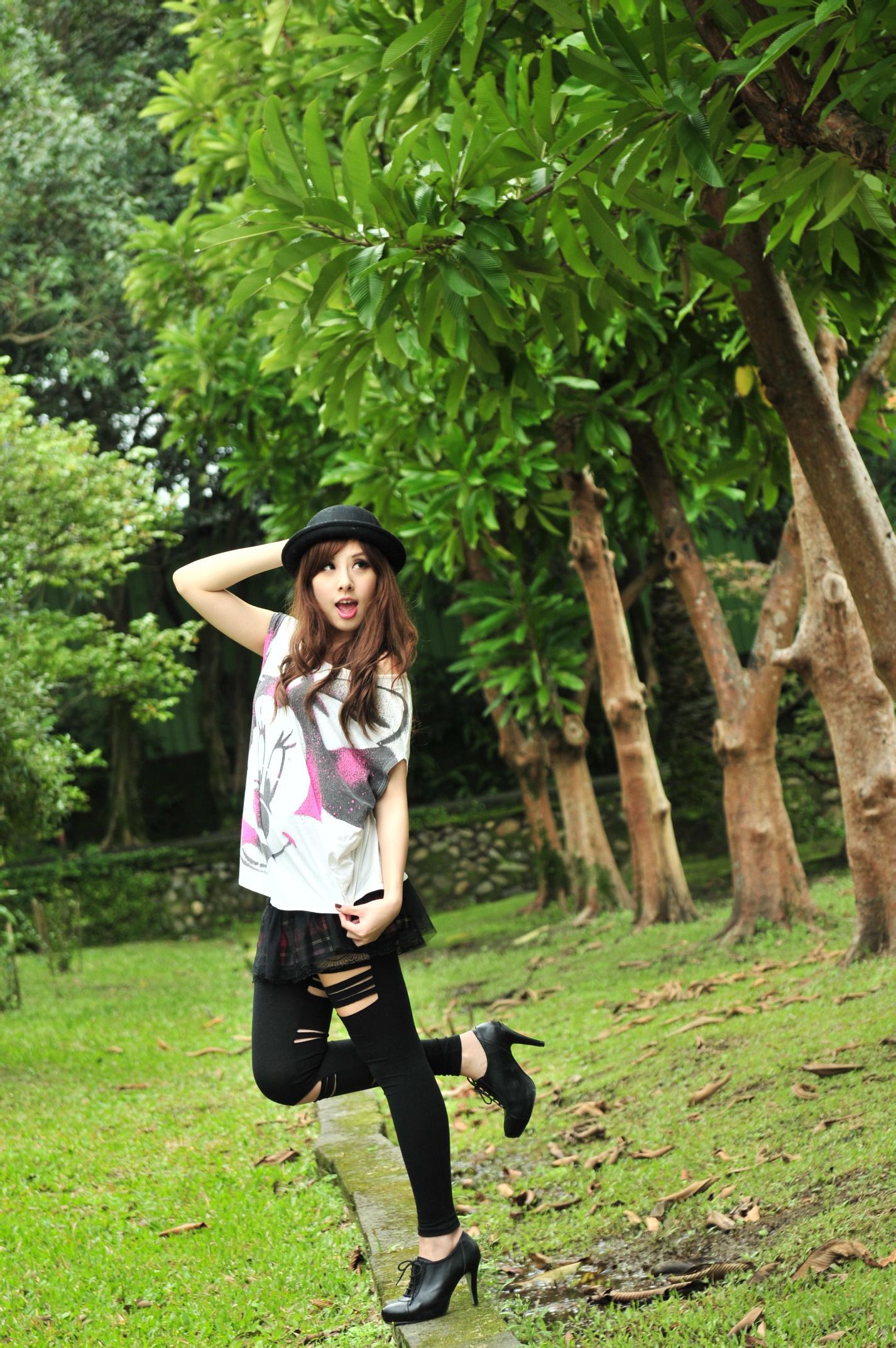 台湾正妹小米Kate su《小清新外拍图片》写真合集-图46