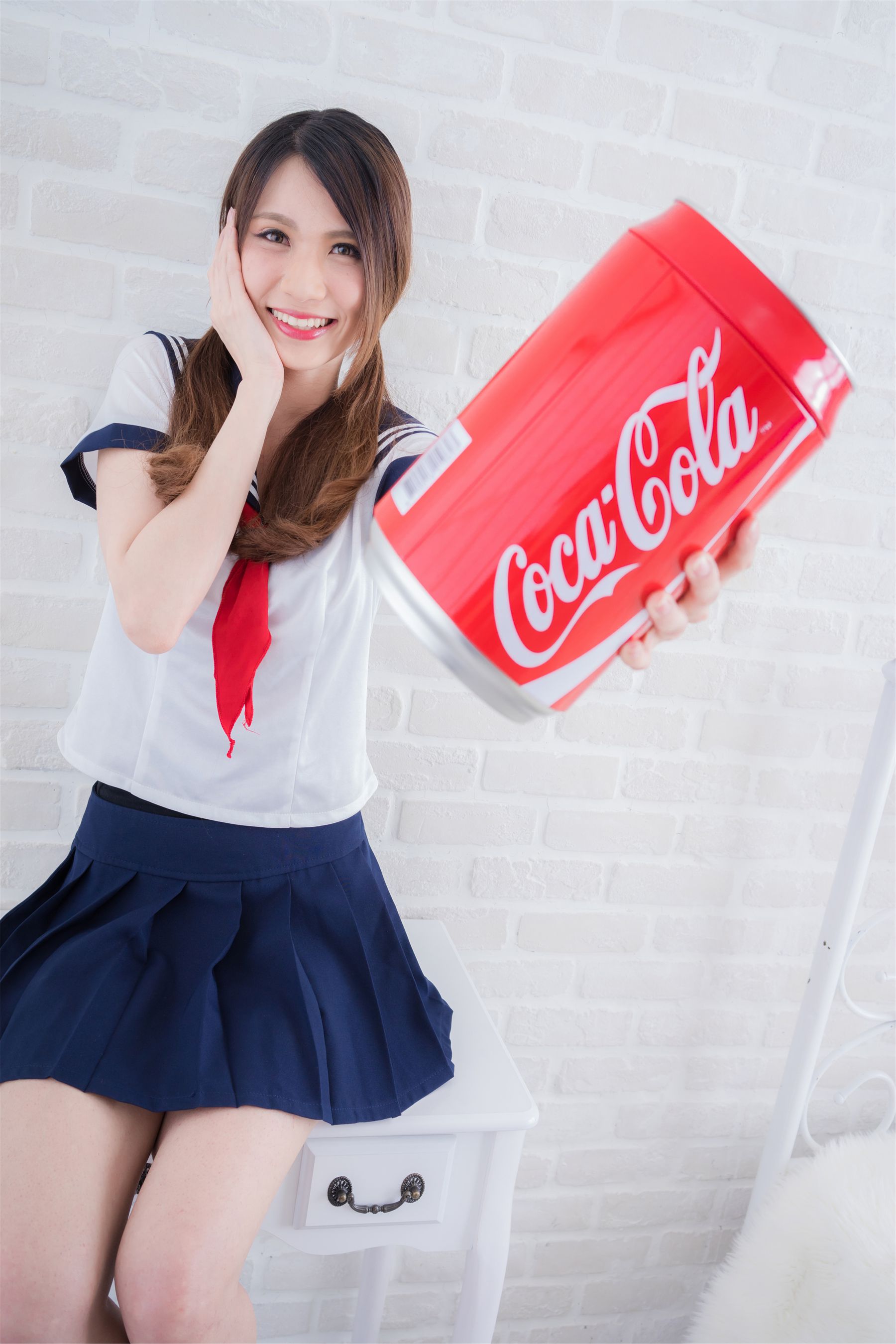 台湾正妹Candice蔡译心《清新水手服学妹》-图3