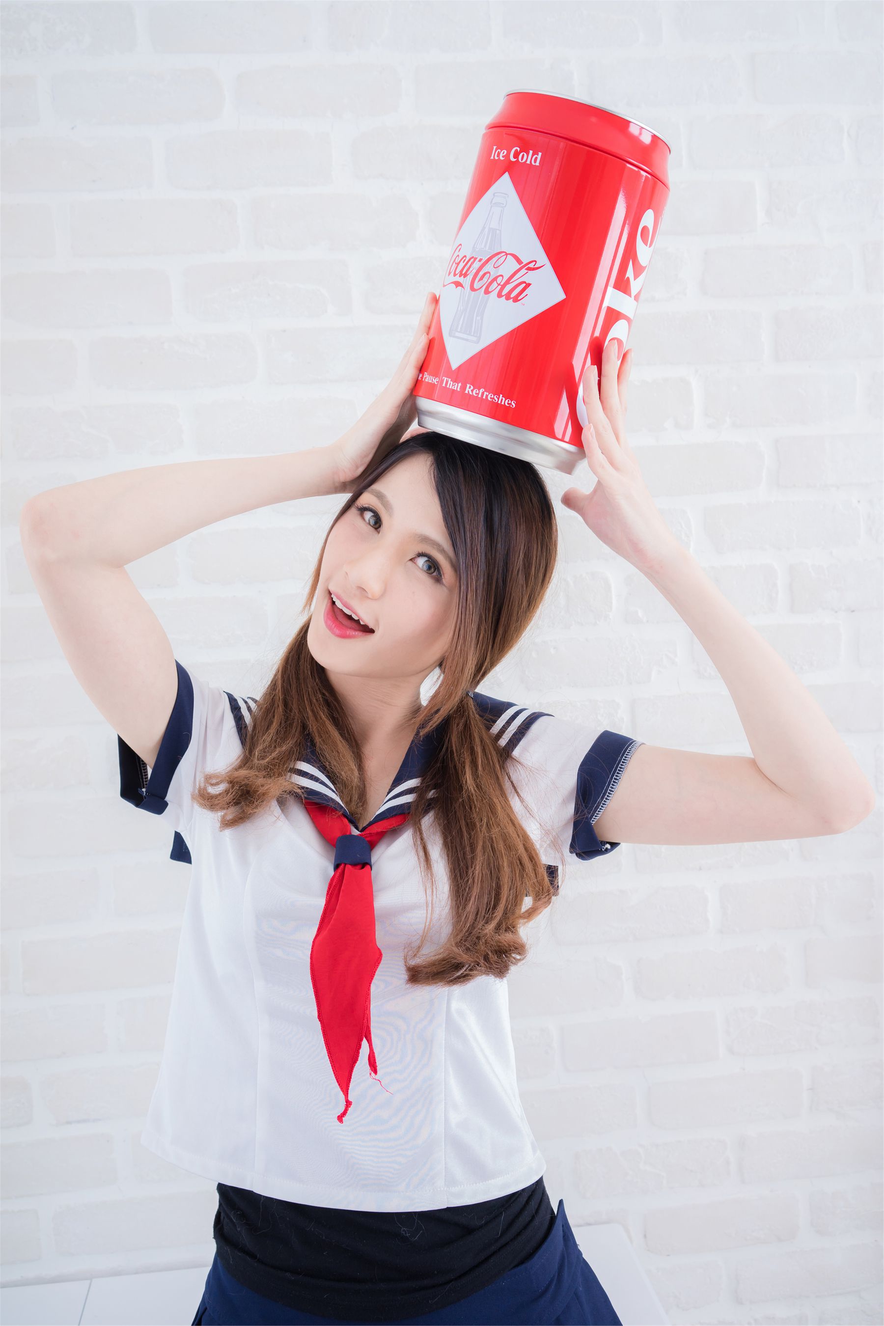 台湾正妹Candice蔡译心《清新水手服学妹》-图8