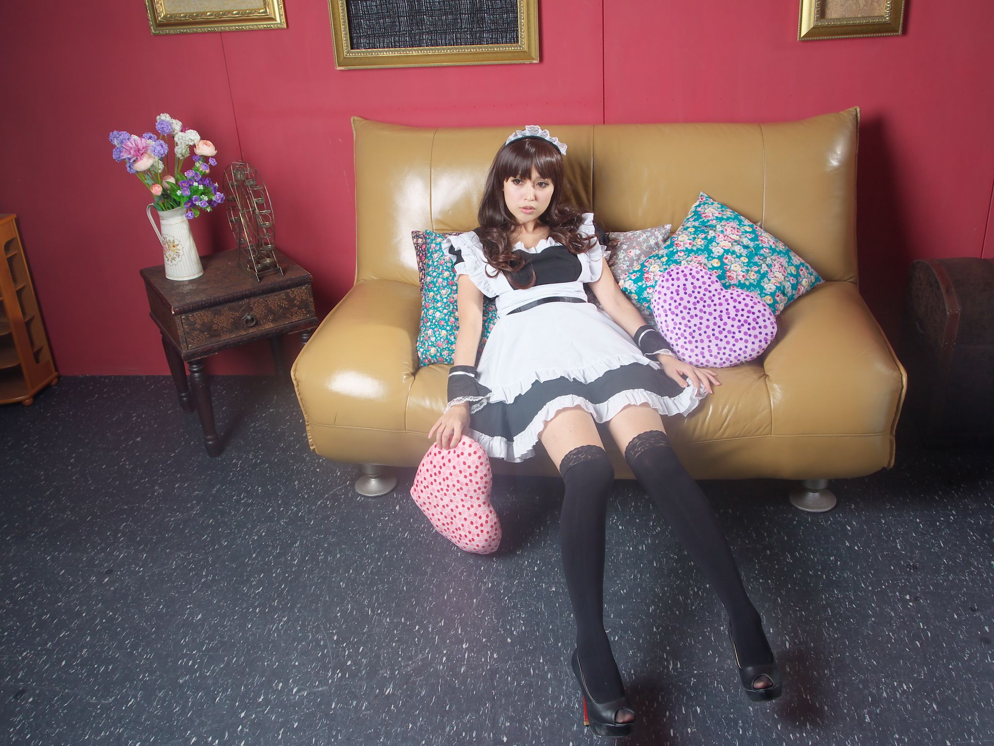 杜可薇Avy《长筒袜黑丝女仆装系列》-图10