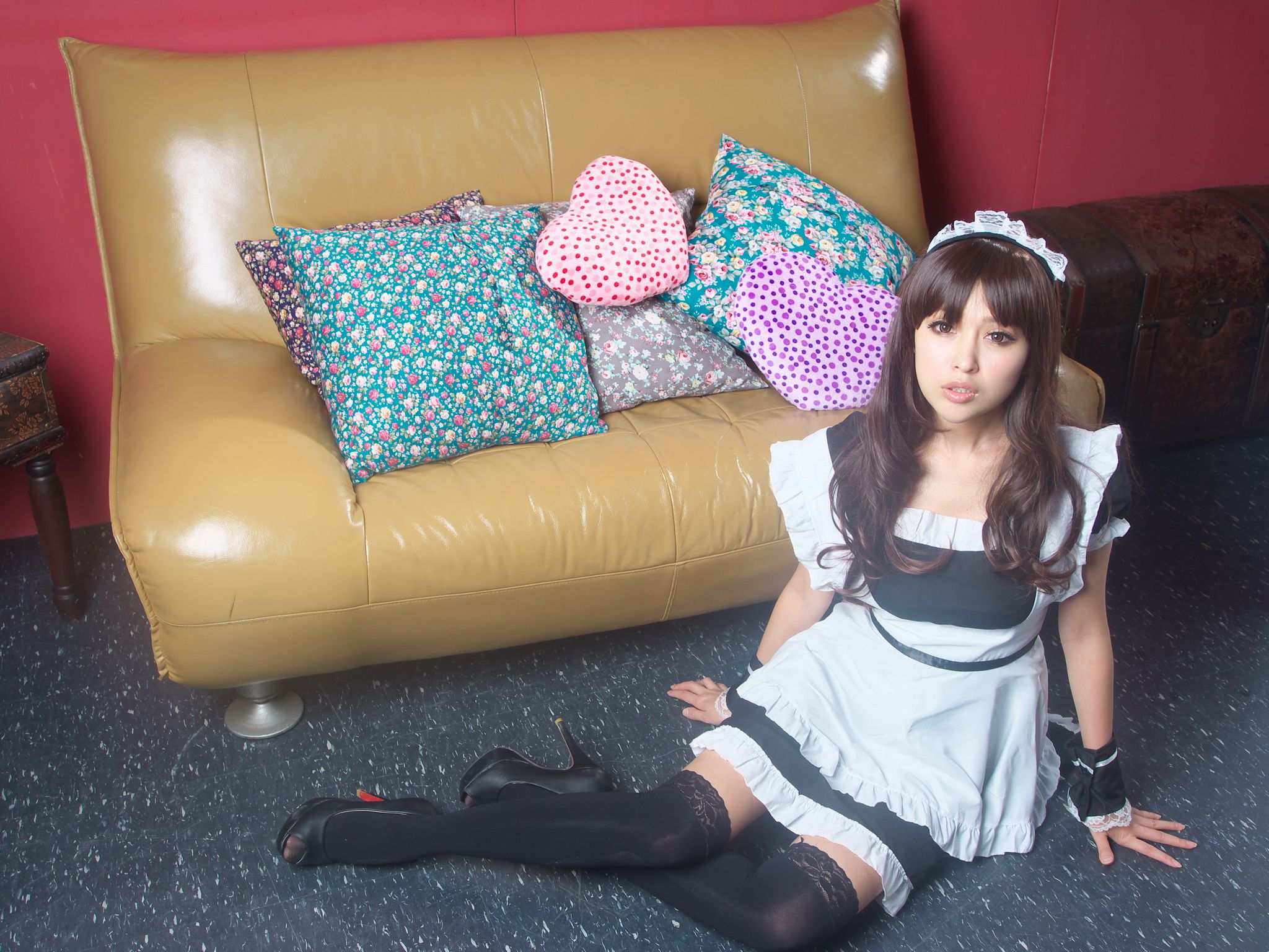 杜可薇Avy《长筒袜黑丝女仆装系列》-图26