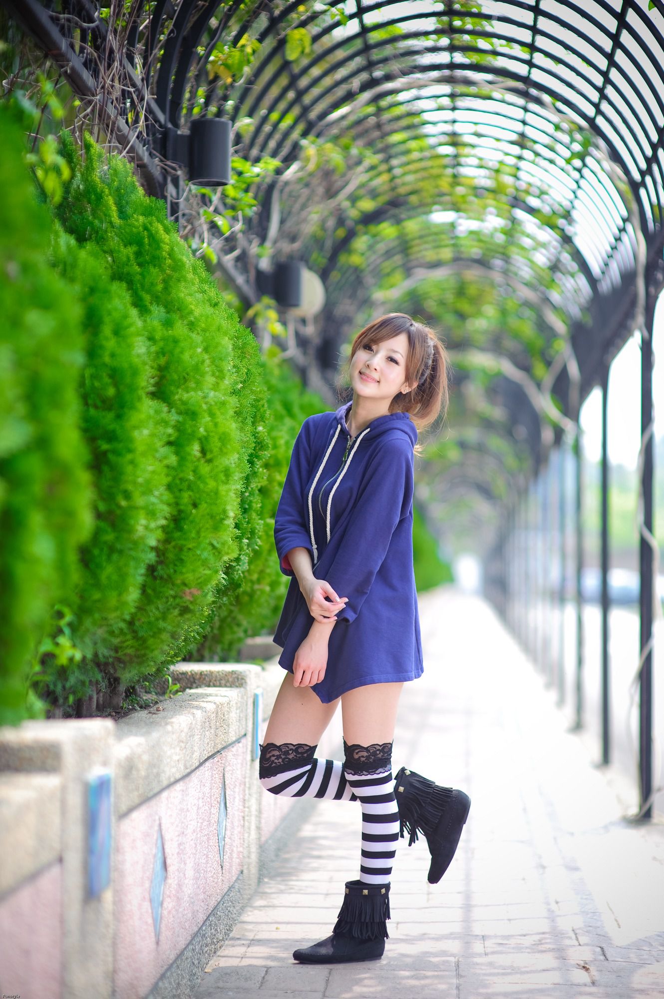 张凯洁/果子MM《水博館外拍》-图28